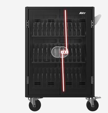 AVer-C36i-Tablet-Laptop-Chromebook-oplaadtrolley-voor-36-apparaten