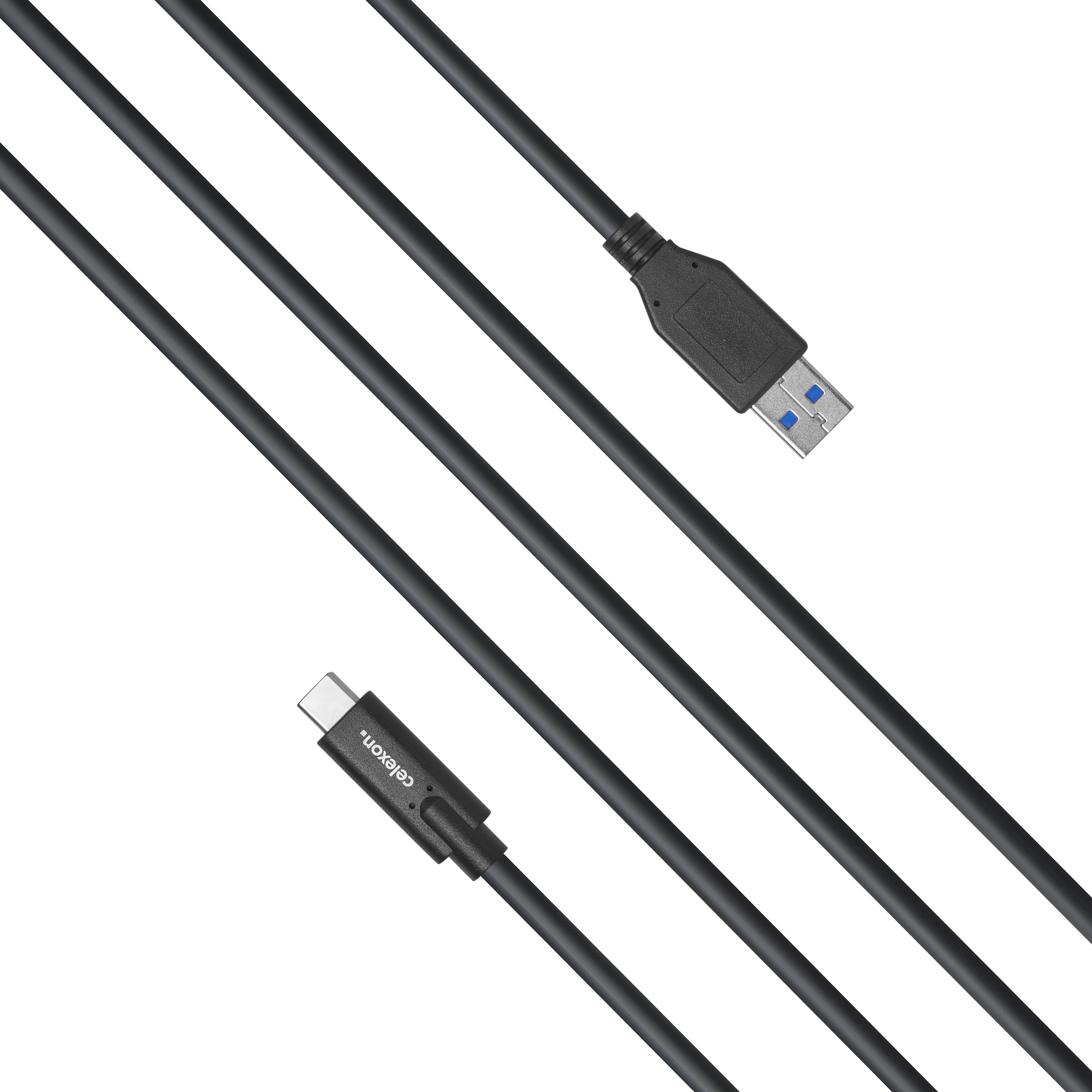 celexon-USB-C-auf-USB-A-Kabel-USB-3-2-Gen-2x1-0-5m-schwarz