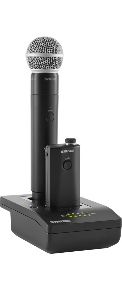 Shure-MXWNCS2-E-2-fach-Ladestation-netzwerkfahig