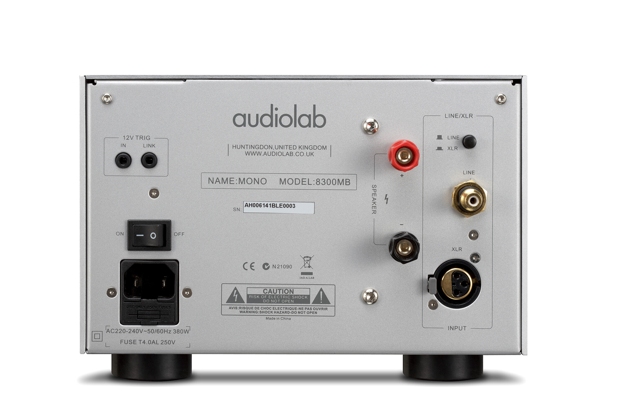 audiolab-8300MB-Mono-Endstufe-Silber