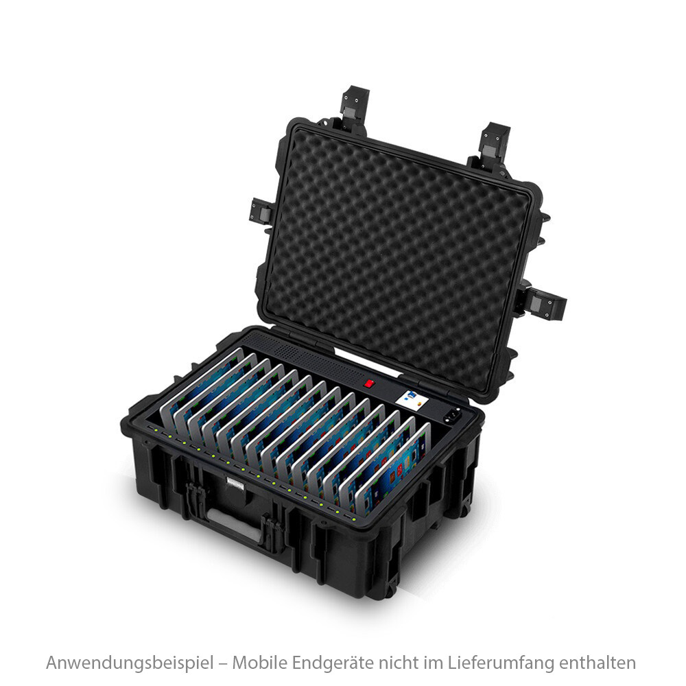 Good-Connections-R-ATON4-T14-Tablet-Ladetrolley-spritzwassergeschutzt-schwarz