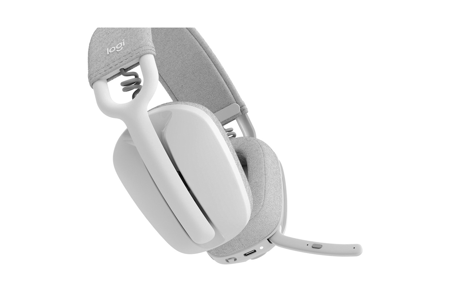 Logitech-Zone-Vibe-100-kabelloses-Bluetooth-Headset-ohrumschliessend-Grauweiss
