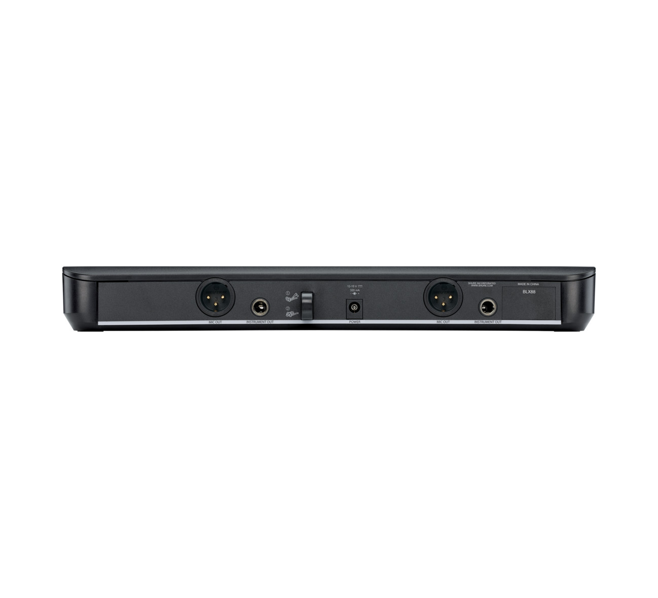 Shure-BLX1288E-CVL-combo-radiosysteem-met-PG58-microfoon-CVL-lavalier-en-K3E-dubbele-ontvanger-606-630-MHz