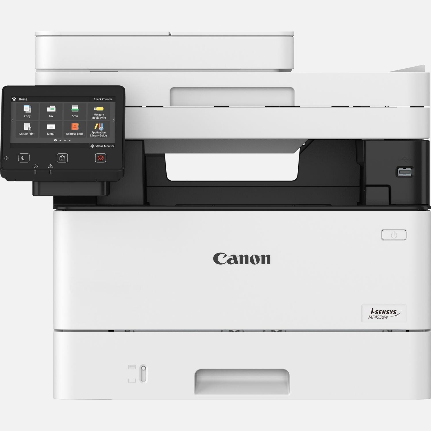 Canon-i-SENSYS-MF455dw-4-in-1-Schwarzweiss-Multifunktionsdrucker-weiss