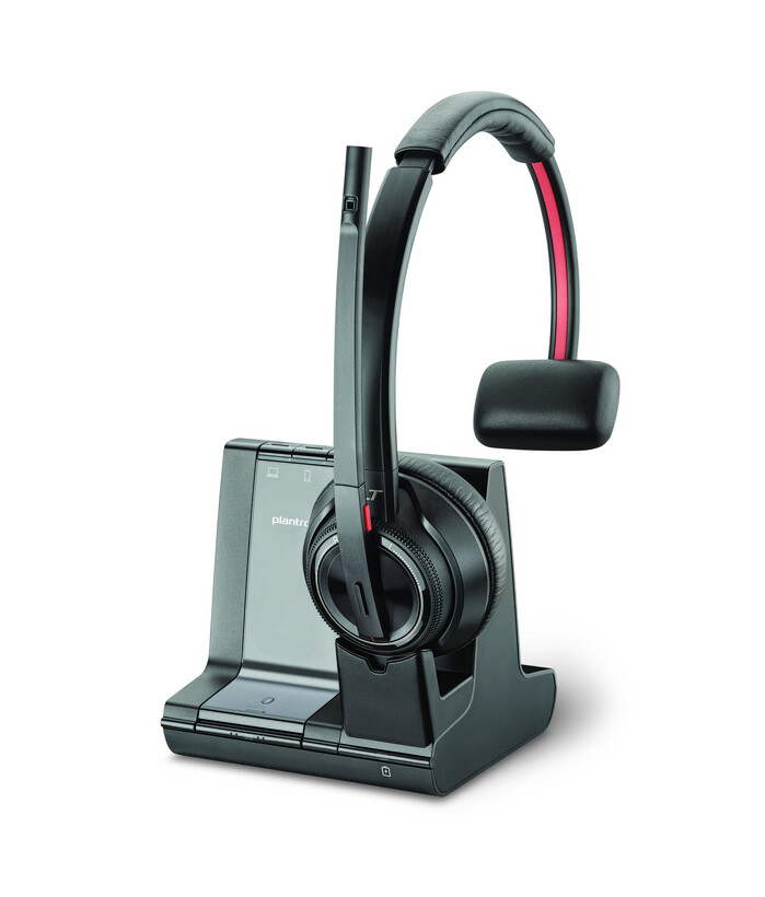Poly-SAVI-8210-W8210-A-Office-Headset-DECT-draadloze-headset-systeem-met-geintegreerde-Active-Noise-Cancelling-met-USB-A