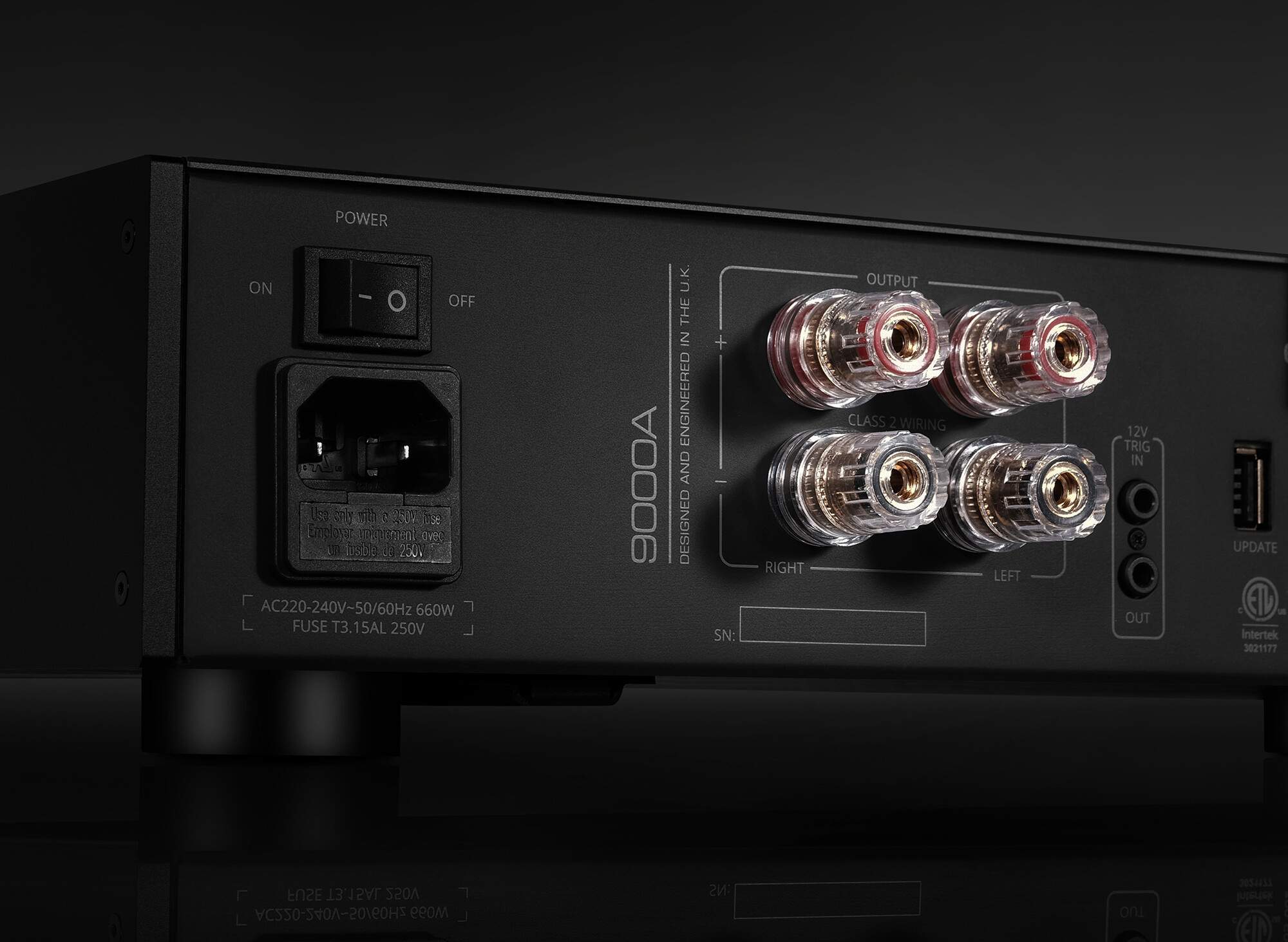 audiolab-9000A-Stereo-geintegreerde-versterker-zwart