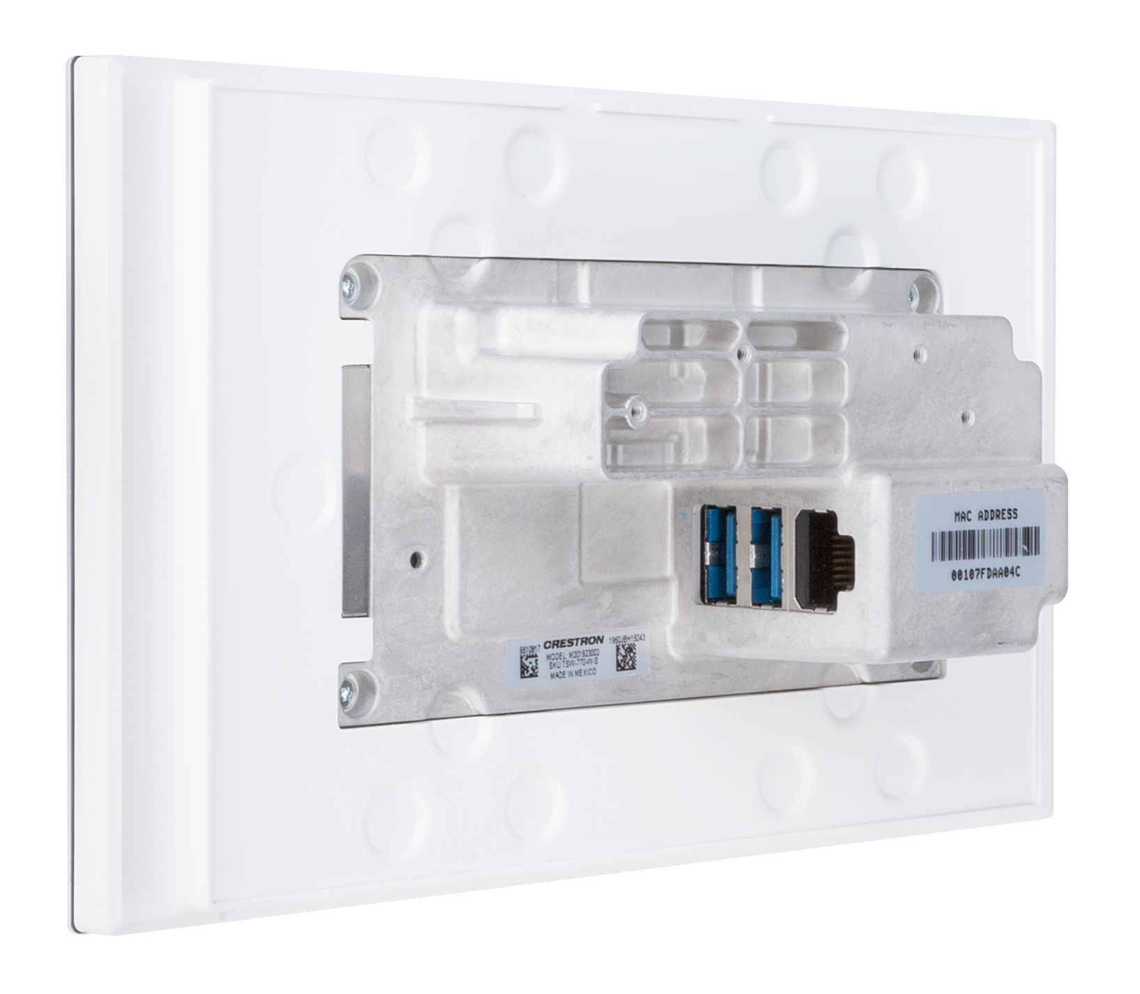 Crestron-TSW-770-W-S-7-touchscreen-wandpaneel-in-wit