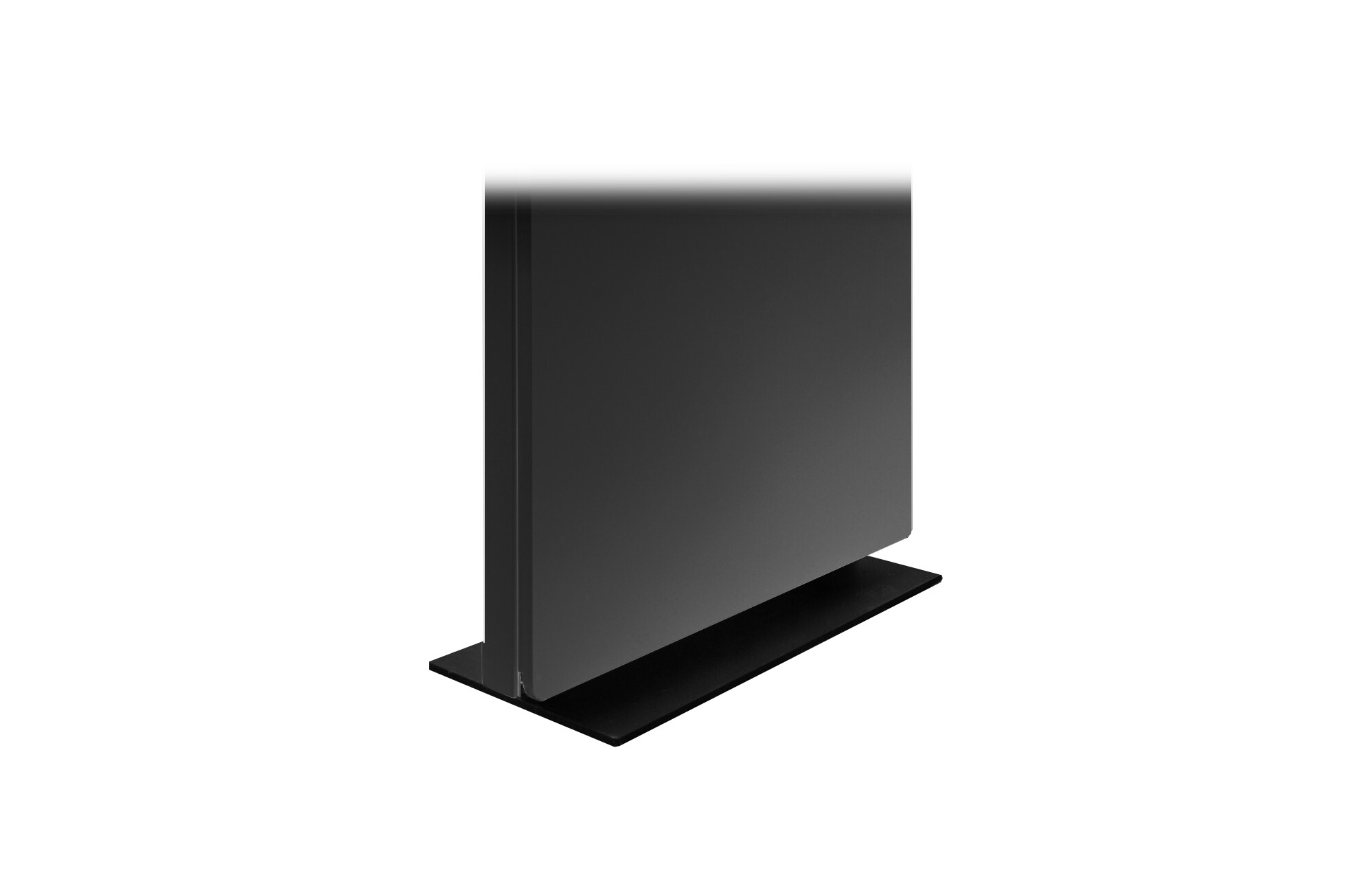 Holzmedia-W6-Displaystele-M-Front-100cm-Blende-fur-Jabra-Panacast-50-schwarz