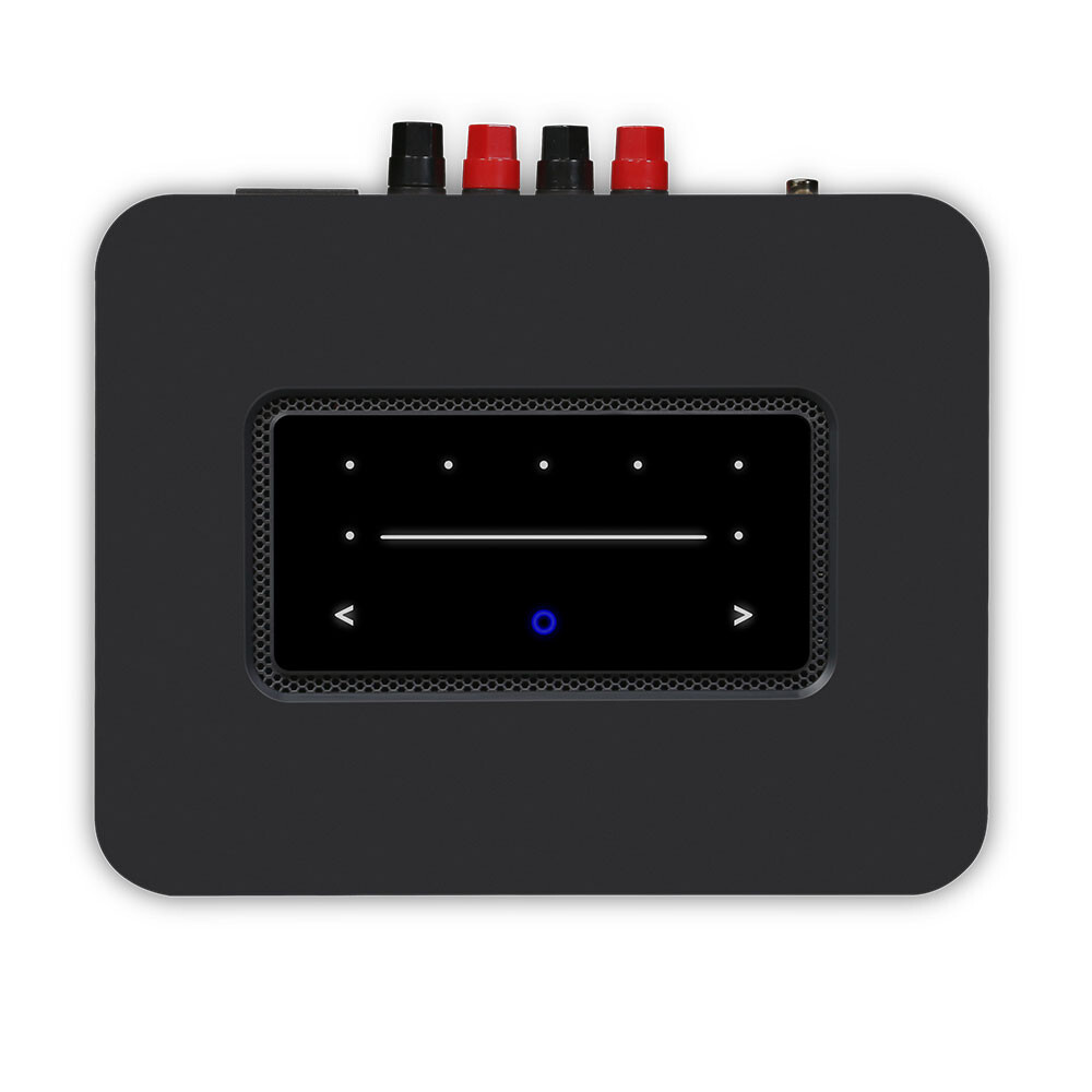 BLUESOUND POWERNODE HD Streaming-Vollverstärker mit HDMI & eARC, Schwarz