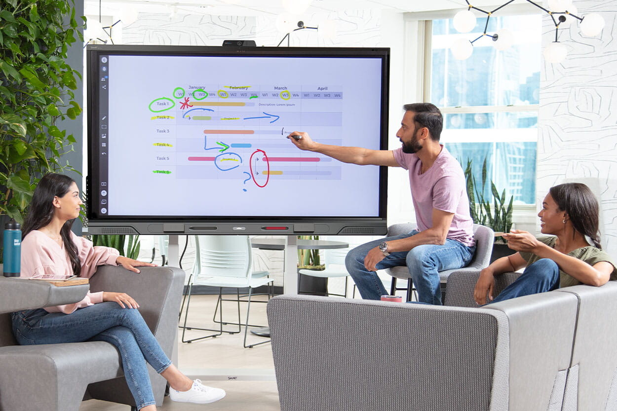 SMART-Board-75-QX075-Pro-interaktives-Touch-Display
