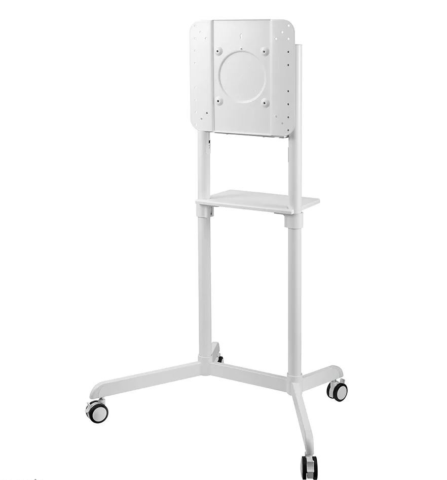 Neomounts-NS-M1250WHITE-mobiele-flatscreenstandaard-voor-flatscreentelevisies-tot-70-178-cm-wit