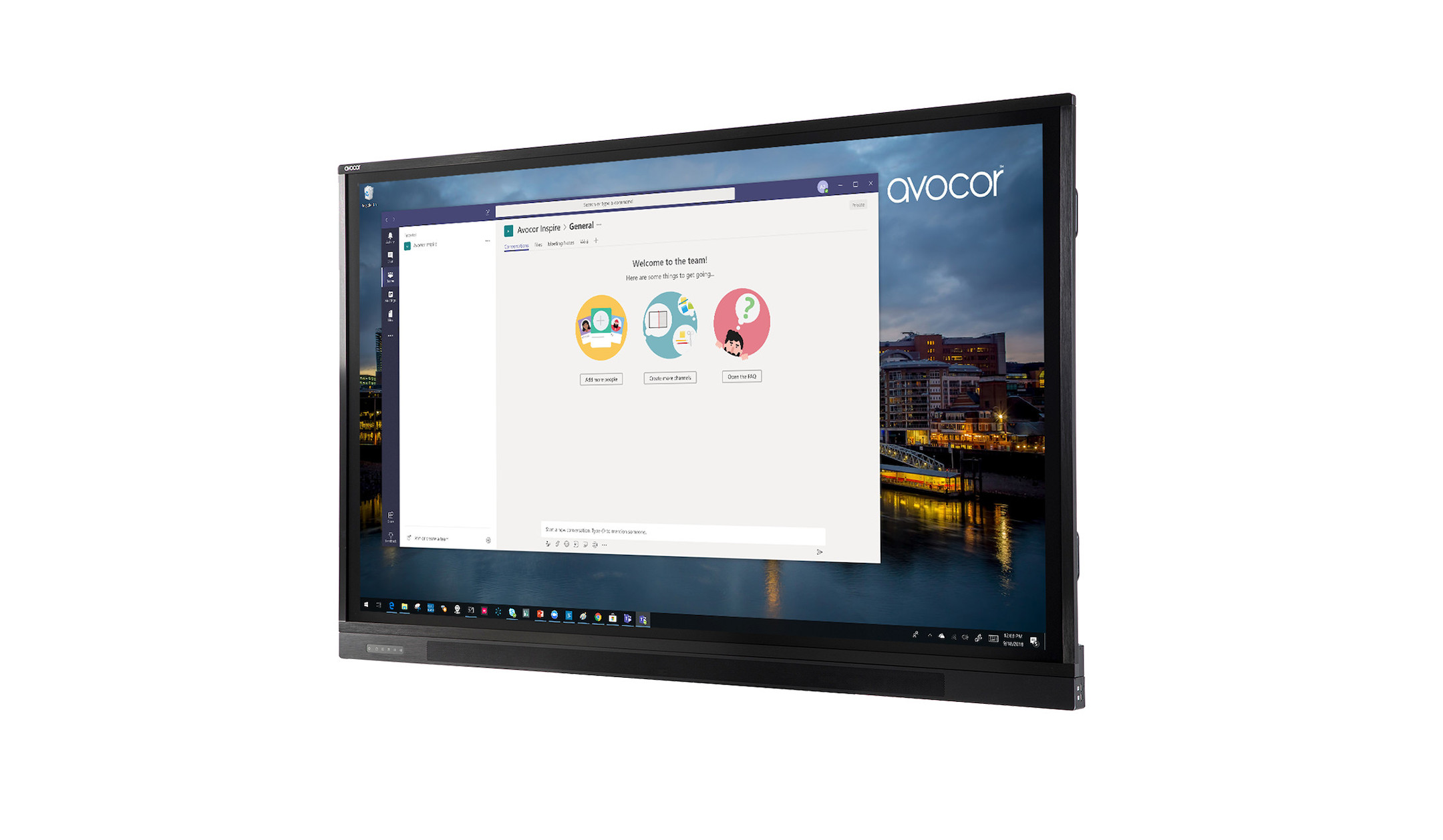 Avocor-F-Series-interaktives-65-Touch-Display