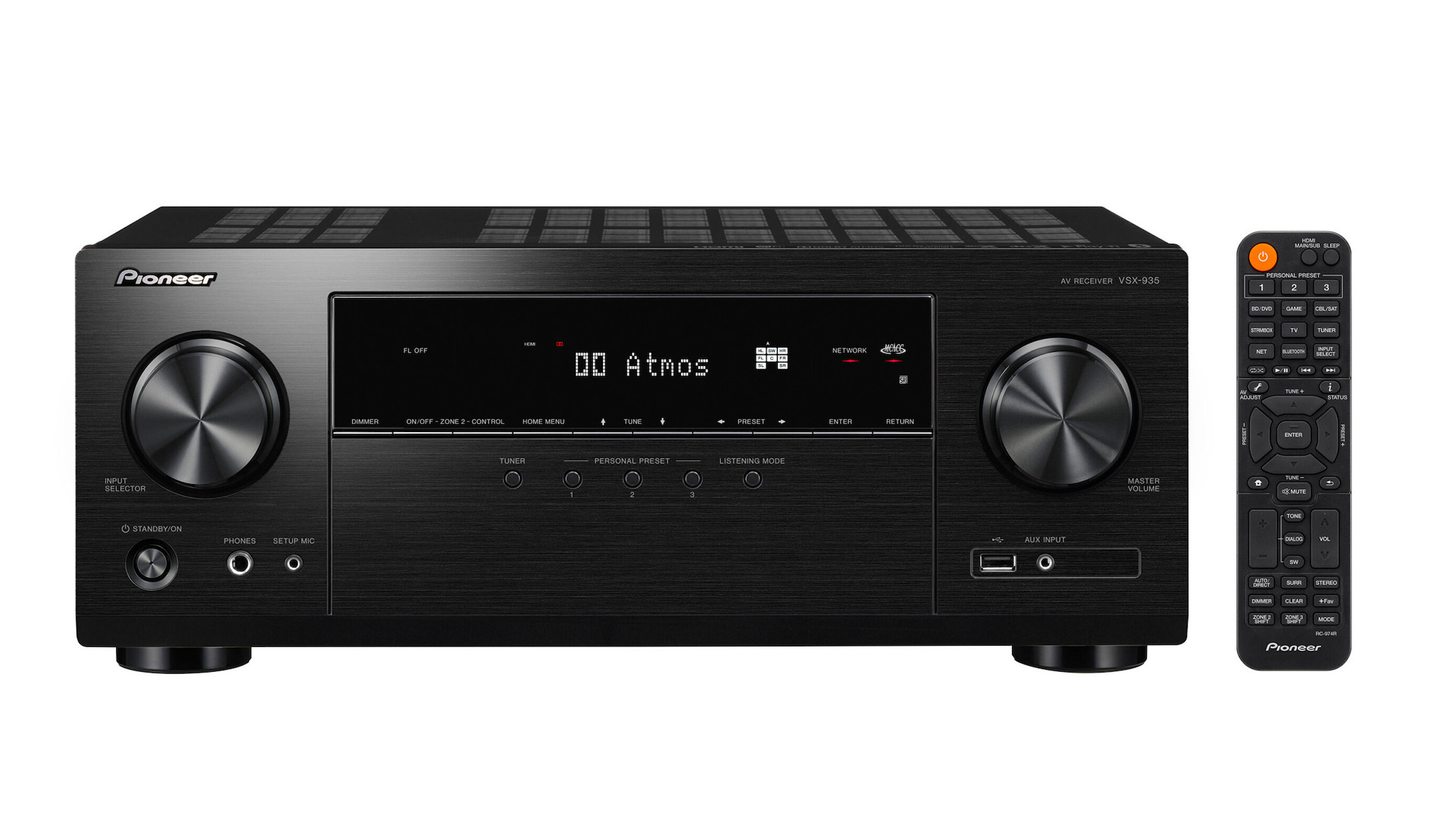 Pioneer-VSX-935-7-2-kanaals-netwerk-AV-receiver-zwart-Demo