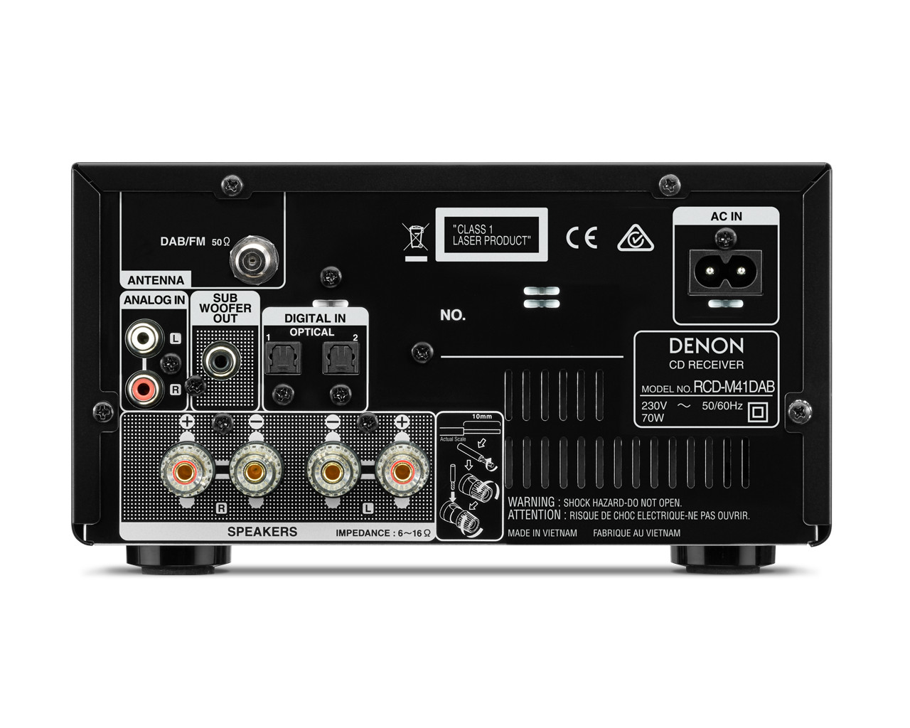Denon-RCD-M41DAB-Receiver-mit-CD-Bluetooth-und-UKW-DAB-DAB-Radio-schwarz-Demoware