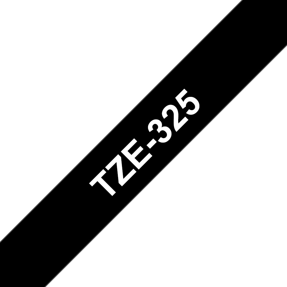 Brother-TZe-325-Schriftband-schwarz-weiss-9mm-8m