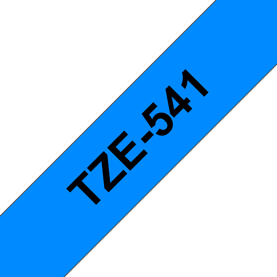 Brother-TZe-541-Schriftband-schwarz-blau-18mm-8m