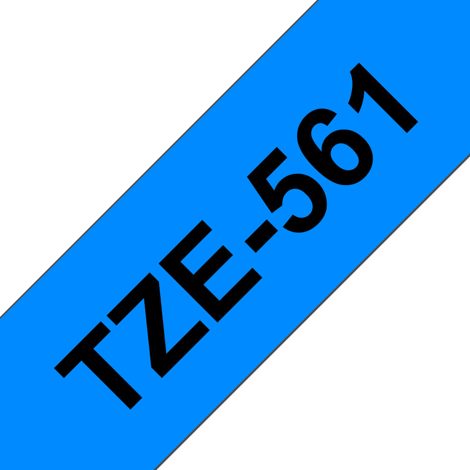 Brother-TZe-561-Schriftband-schwarz-blau-36mm-8m