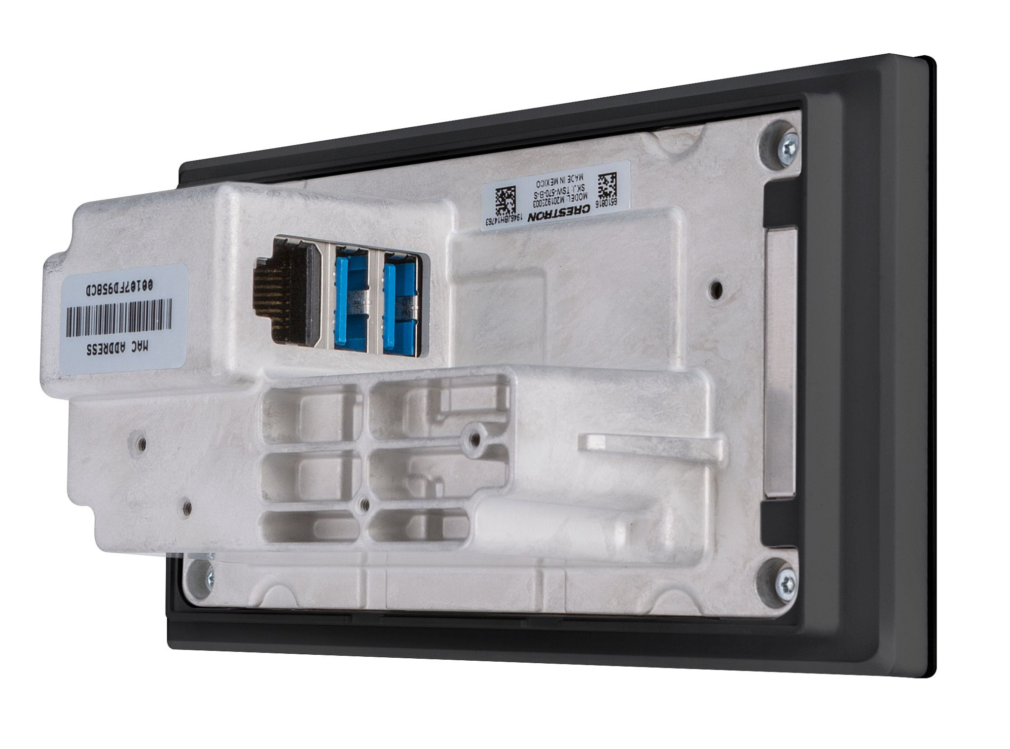 Crestron-TSW-570-B-S-5-touchscreen-wandpaneel-in-zwart