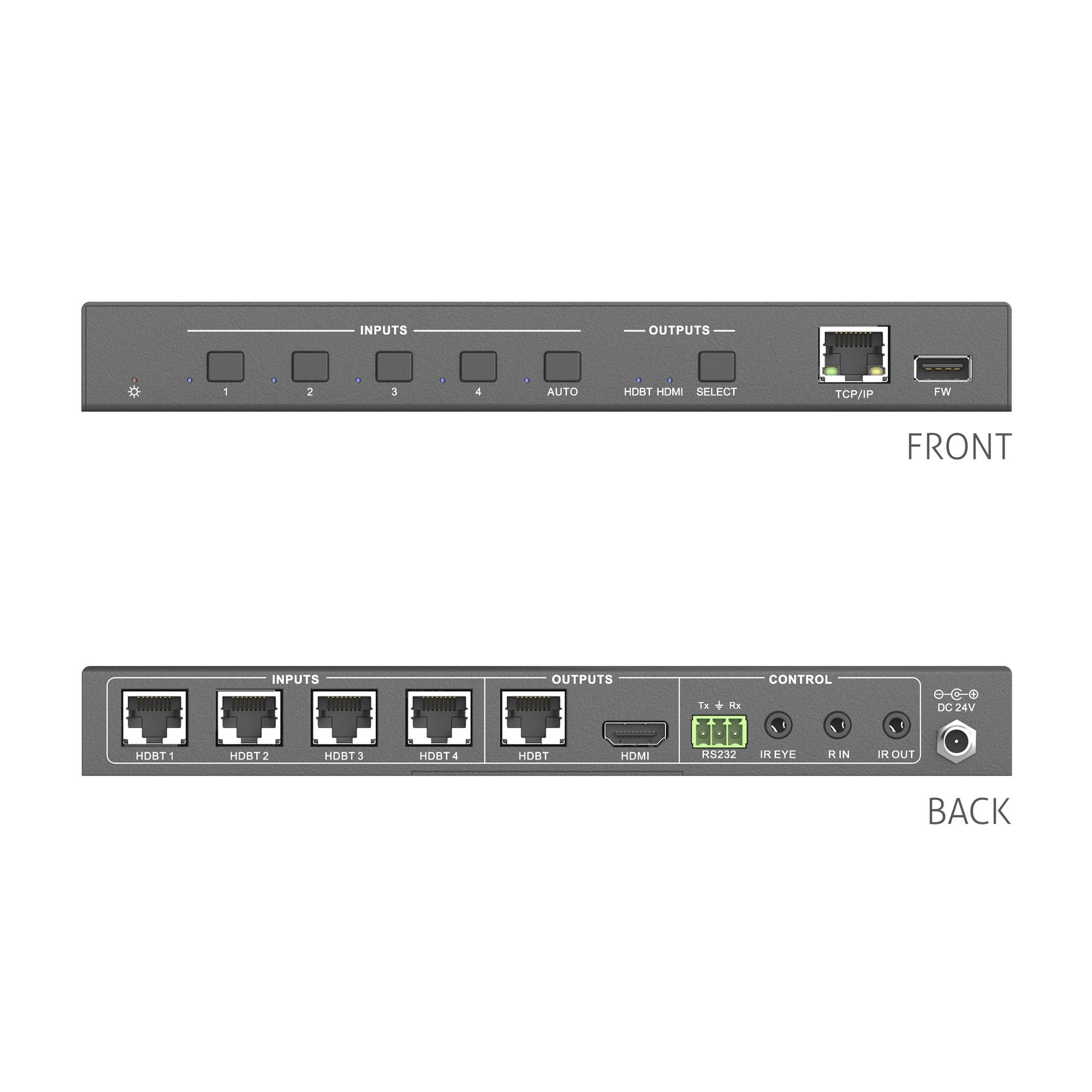 PureLink-PureTools-PT-SW-HDBT41-4x1-HDBaseT