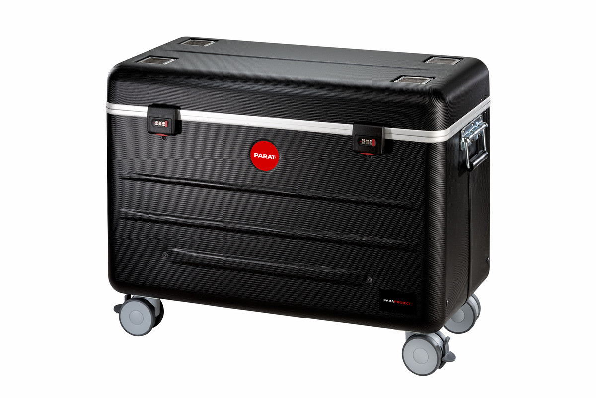 PARAT-PARAPROJECT-Koffer-TC20-TwinCharge-tablet-trolley-incl-USB-C-naar-Lightning-R-kabel-zwart