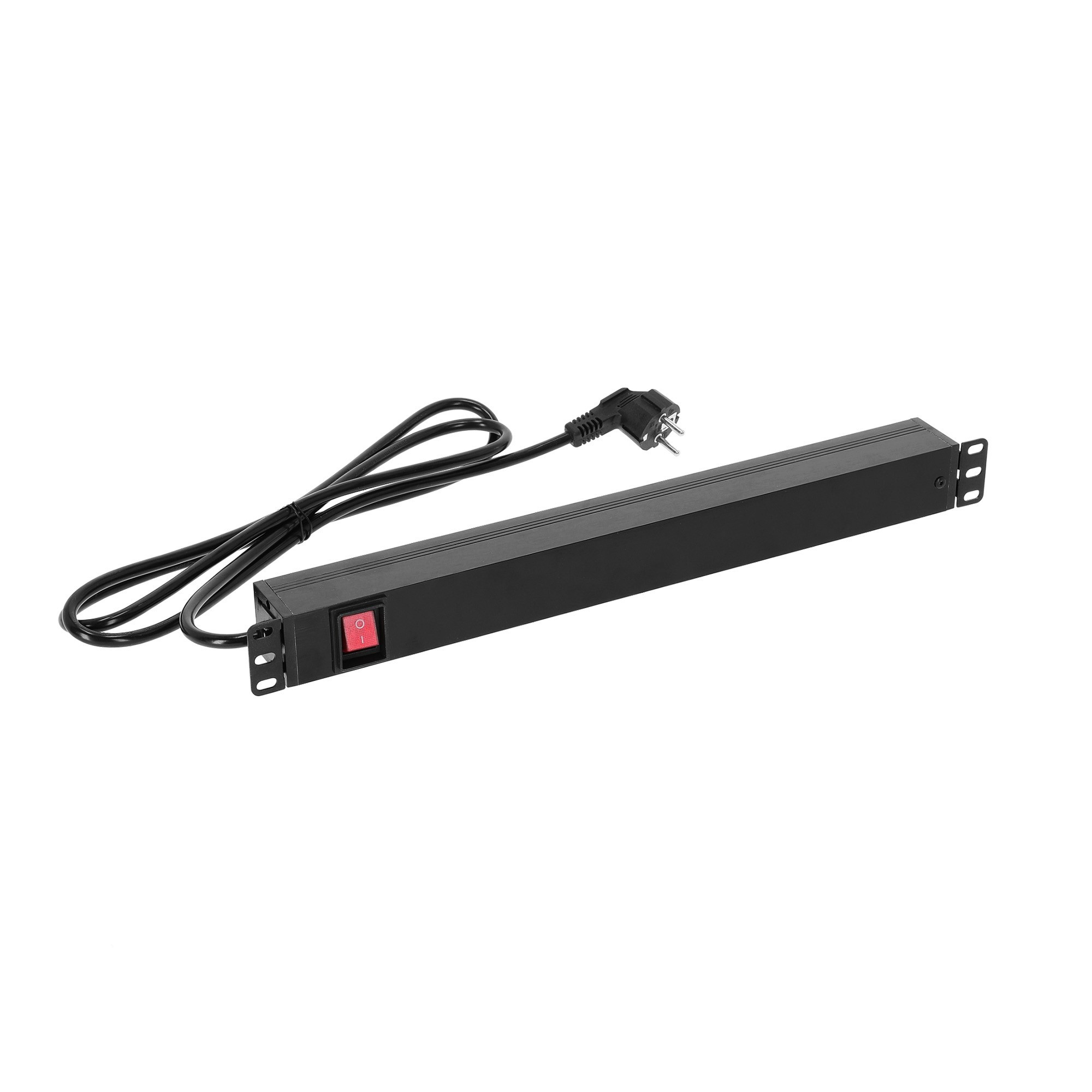 Adam-Hall-Cables-AH-RACK-PDU8S-19-Stromverteiler-1HE-8-Fach-mit-Schalter