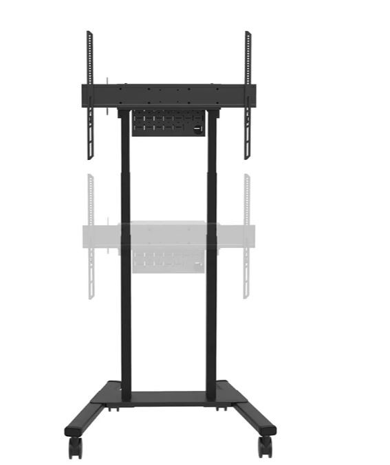 Neomounts-FL55-875BL1-gemotoriseerde-vloerstandaard-voor-schermen-van-55-100-Zwart