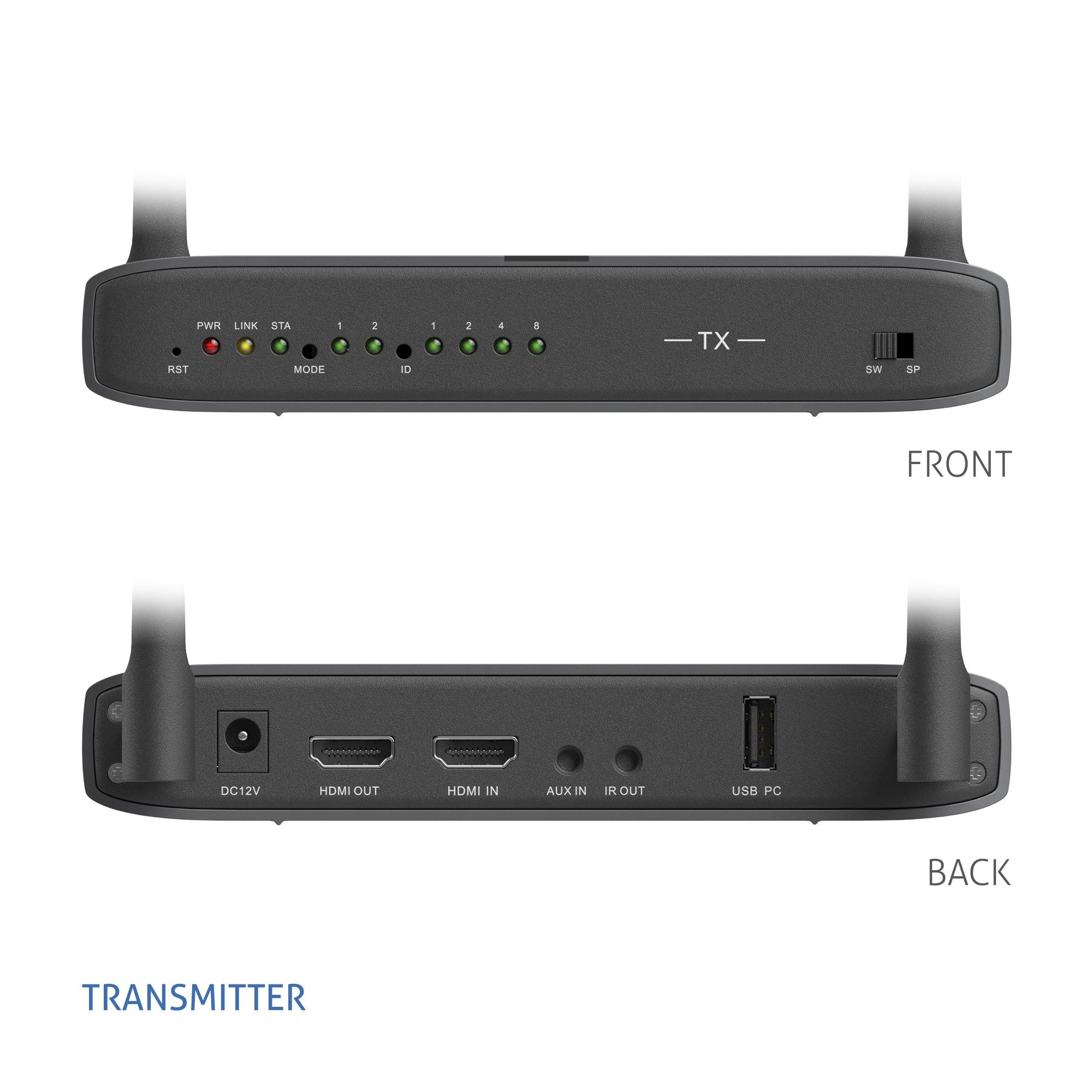 Purelink-CSW320-Draadloze-KVM-extenderset-100m