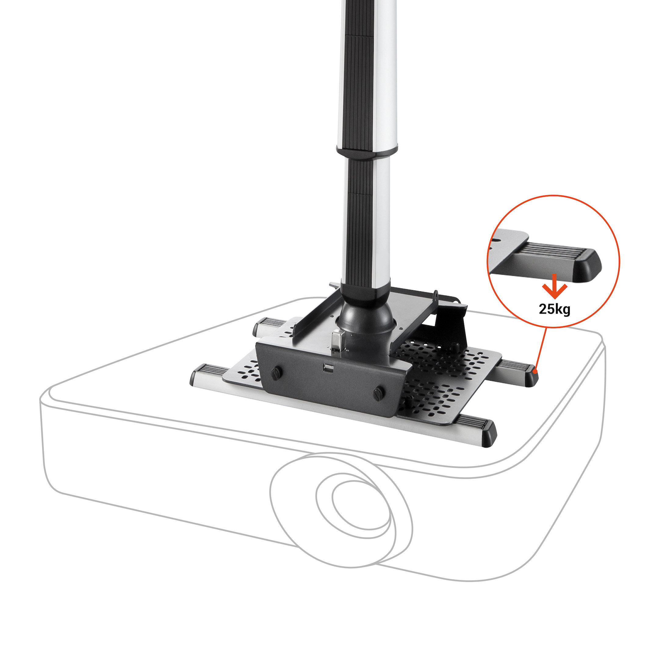 celexon-Deckenhalterung-universal-MultiCel-60110-Expert-Demoware