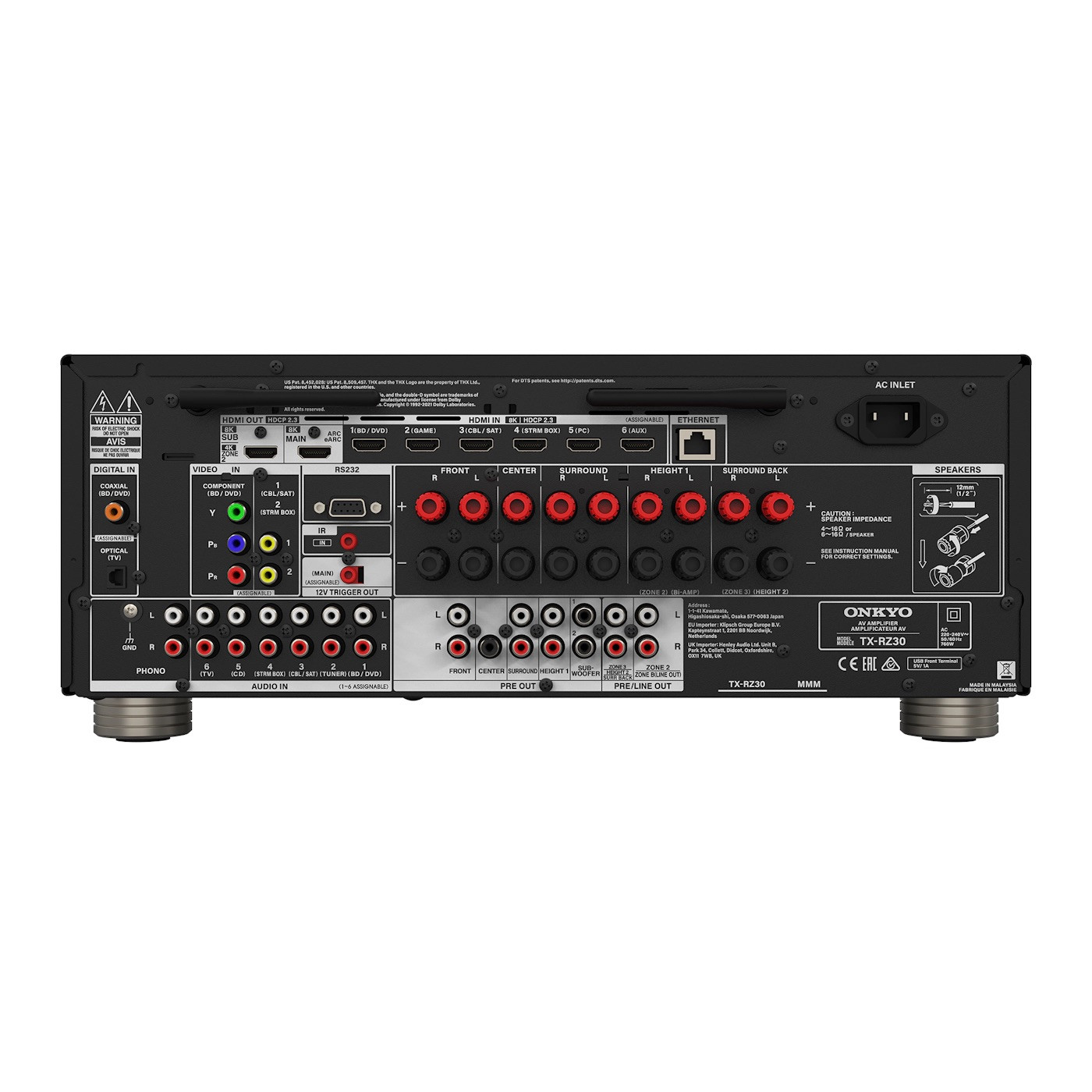 Onkyo-TX-RZ30-9-2-Channel-AV-Receiver-Demoware