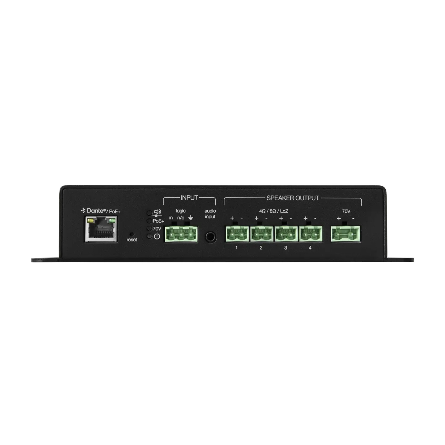 Shure-MXN-AMP-PoE-betriebener-Mehrkanal-Verstarker