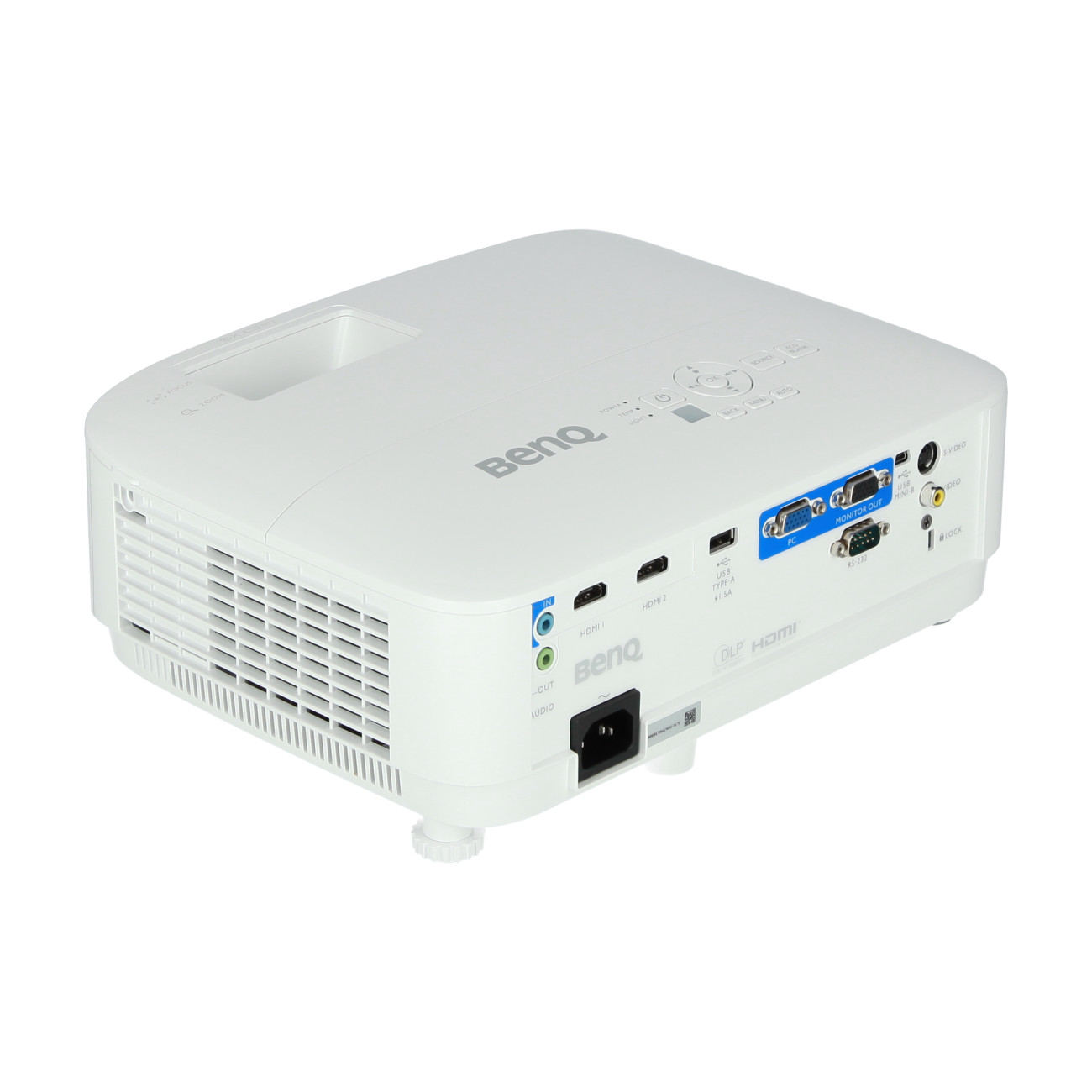 BenQ-MH560-Business-Beamer-mit-3800-Lumen-20000-1-Kontrast-und-SmartEcoTM-Demoware-Platin