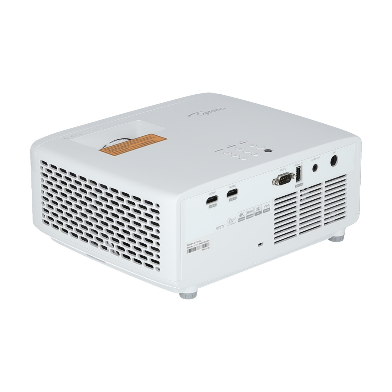Optoma-ZH350-Full-HD-Beamer-mit-3600-Lumen-energiesparendem-Betrieb-und-Hochformatprojektion-fur-Digital-Signage-Demoware-Gold