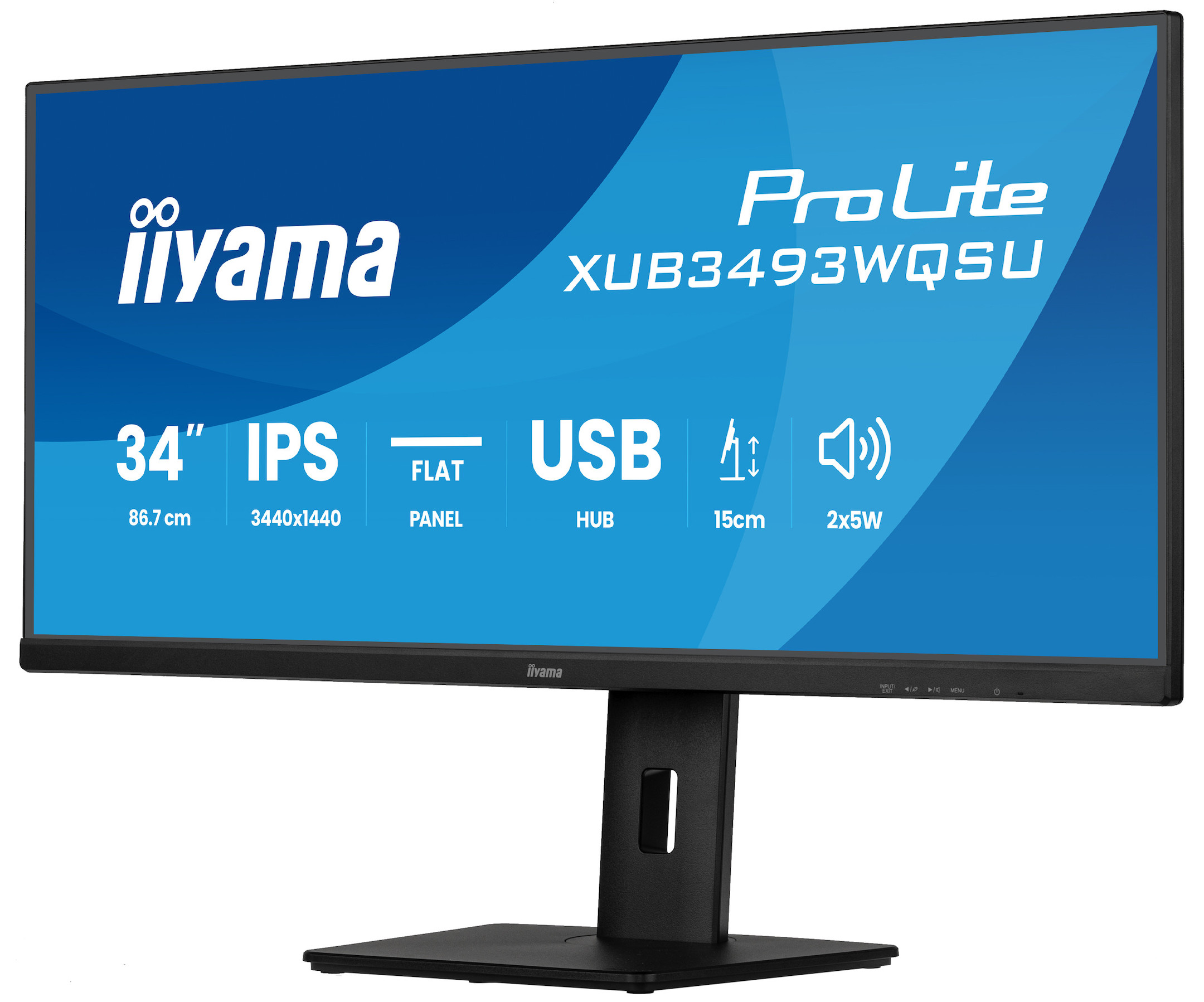 iiyama-ProLite-XUB3493WQSU-B6-34-inch-ultrabreed-beeldscherm-met-IPS-paneeltechnologie-PiP-PBP-en-een-in-hoogte-verstelbare-standaard