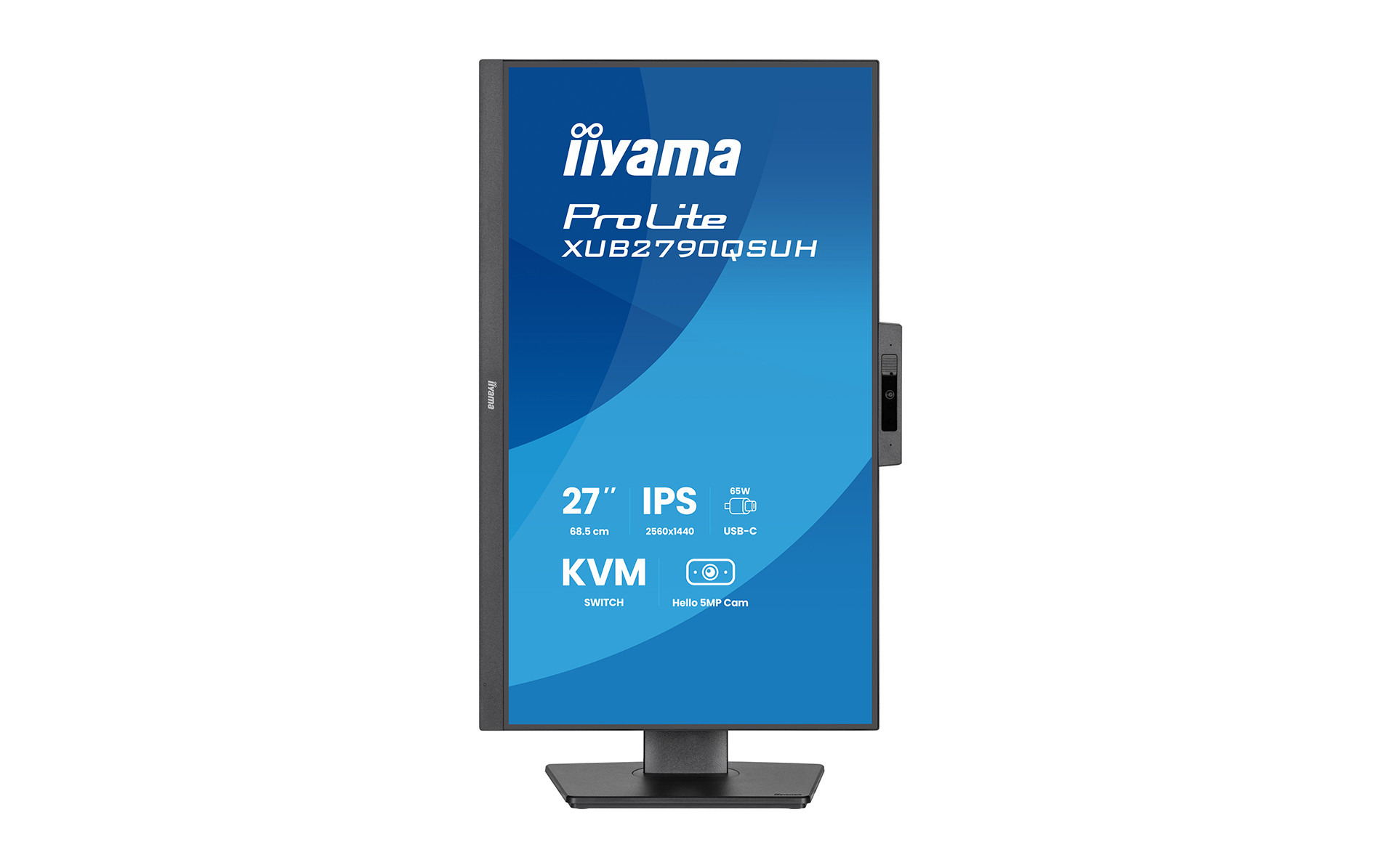 iiyama-ProLite-XUB2790QSUH-B2-27-inch-IPS-monitor-met-geintegreerde-Windows-Hello-camera-microfoon-en-USB-C-dock