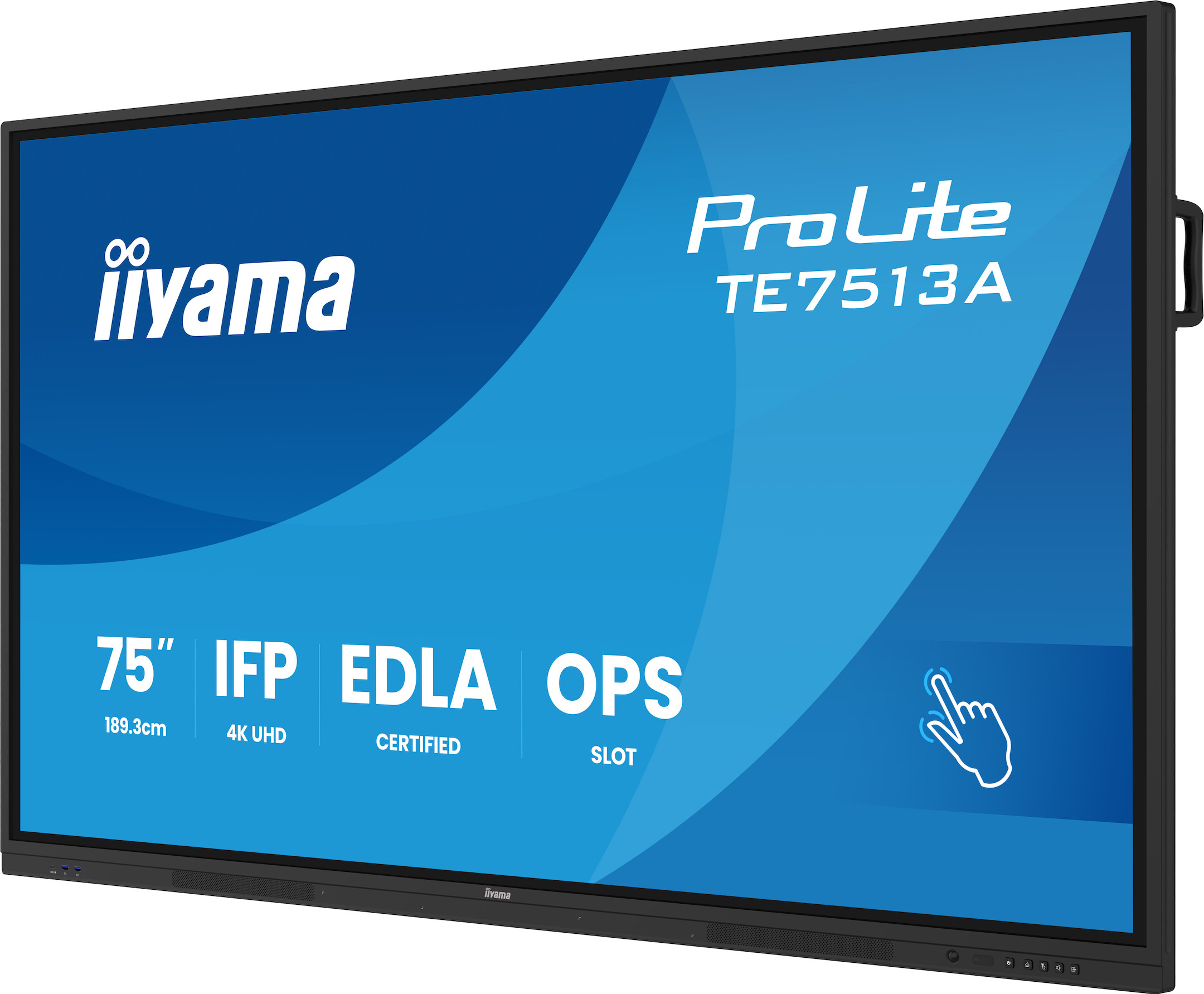 iiyama-ProLite-TE7513A-B1AG-75-inch-interactief-en-Google-EDLA-gecertificeerd-scherm