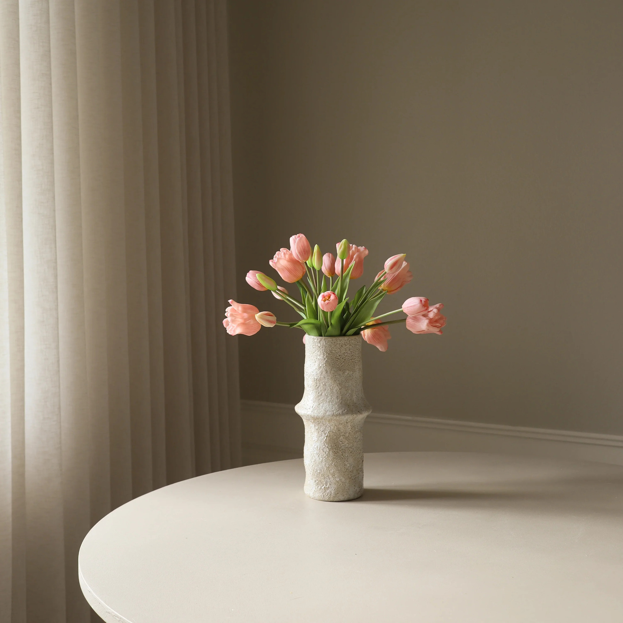 Botane-Pink-Tulip-Bouquet-Mixed-Kunstblumenstrauss