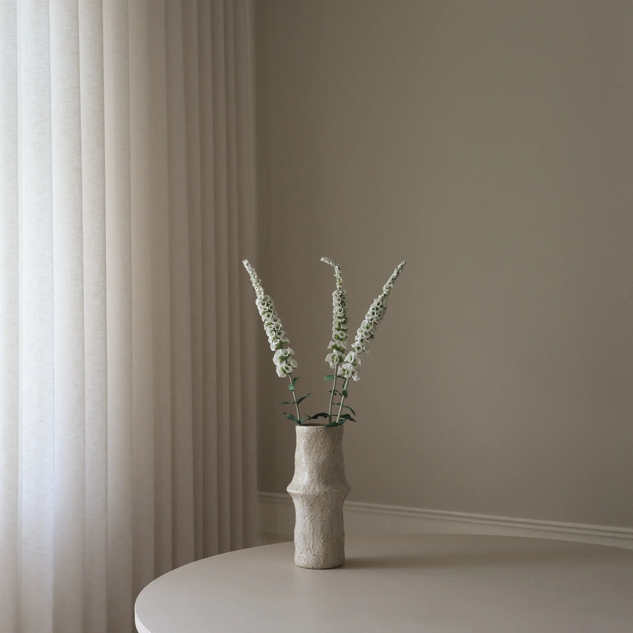 Botane-White-Foxtail-Flower-Kunstblumenstiel