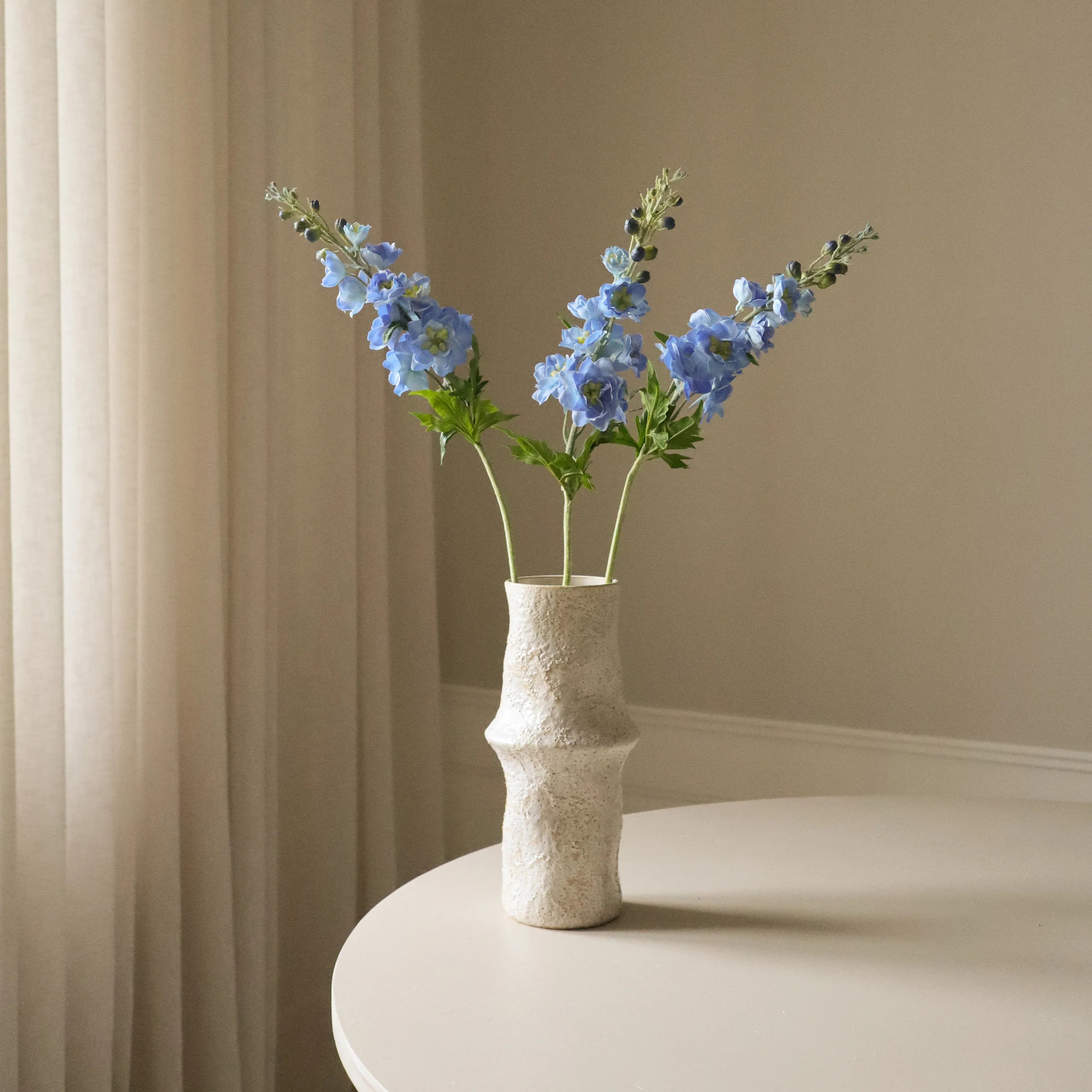 Botane-Light-Blue-Delphinium-Flower-Kunstblumenstiel