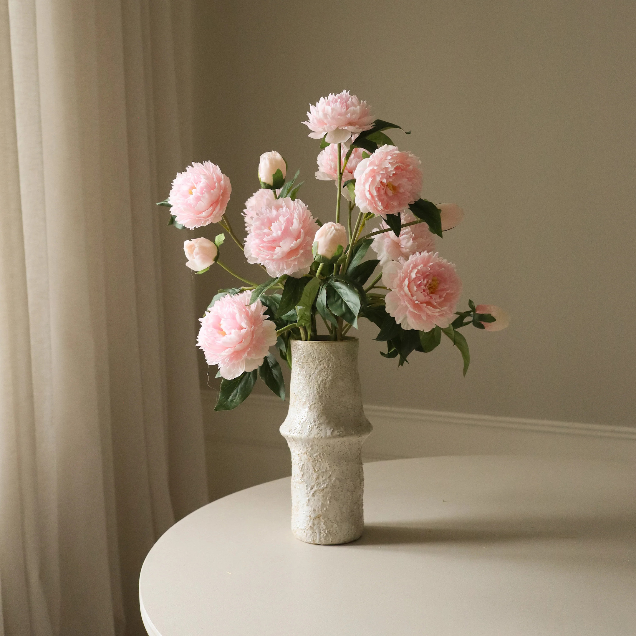 Botane-Pink-Peony-Flower-Kunstblumenstiel