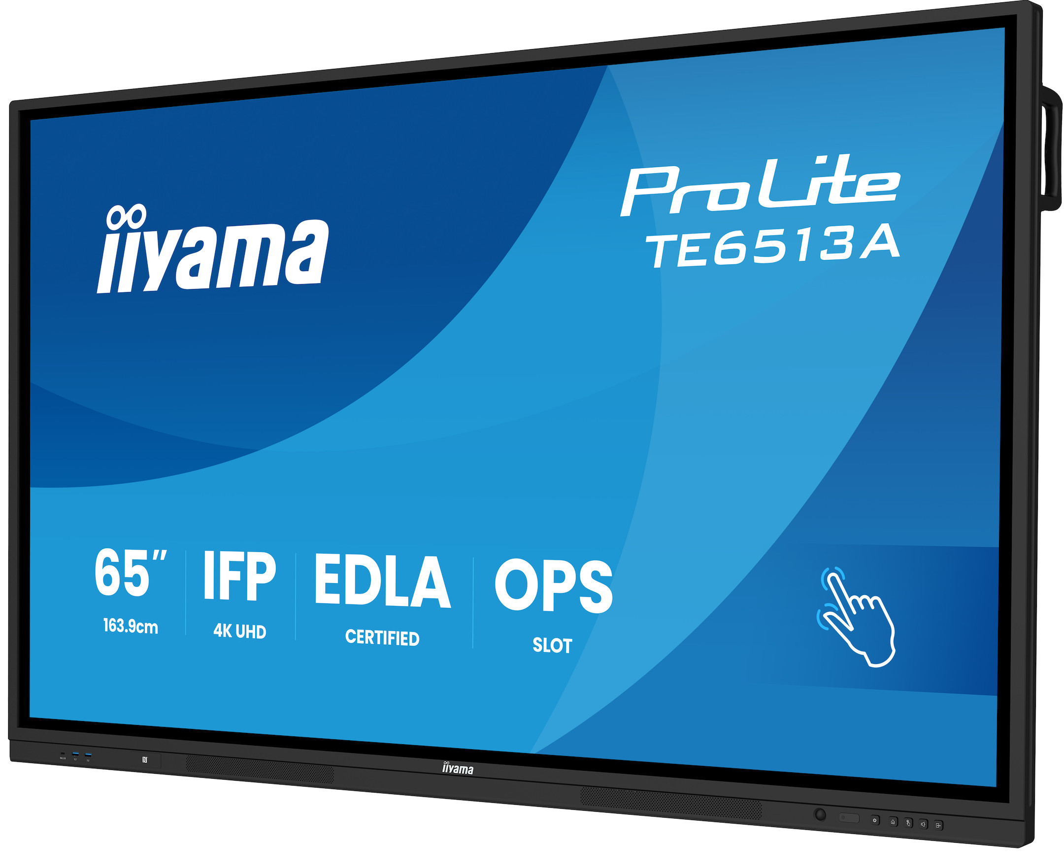 iiyama-ProLite-TE6513A-B1AG-65-inch-interactief-scherm-voor-naadloze-integratie-en-samenwerking-in-onderwijs-en-bedrijfsomgevingen