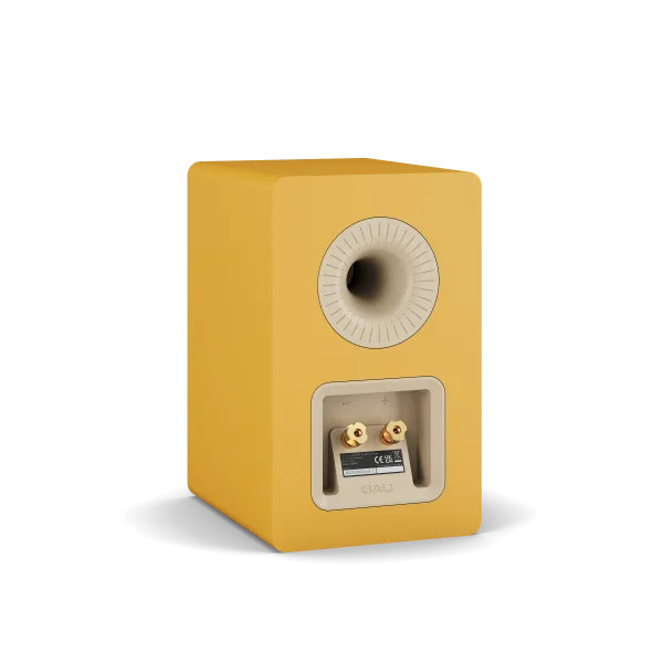 Dali-KUPID-Hifi-Kompaktlautsprecher-Golden-Yellow-Paar