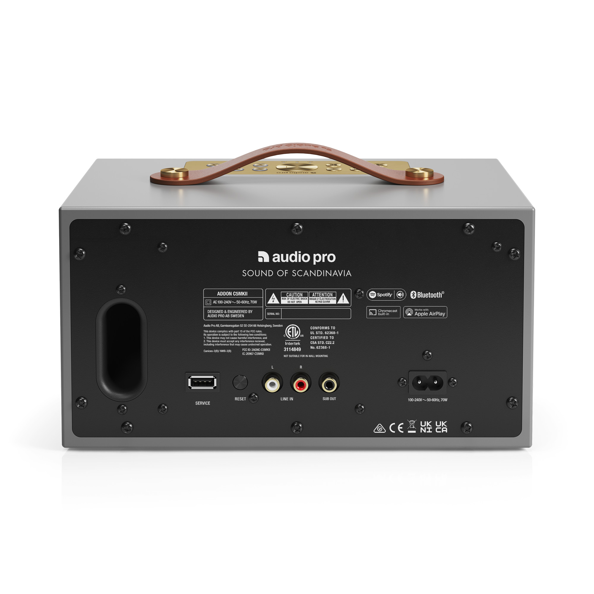 Audio-Pro-Addon-C5-MkII-W-Wireless-Multiroom-Lautsprecher-in-Grau