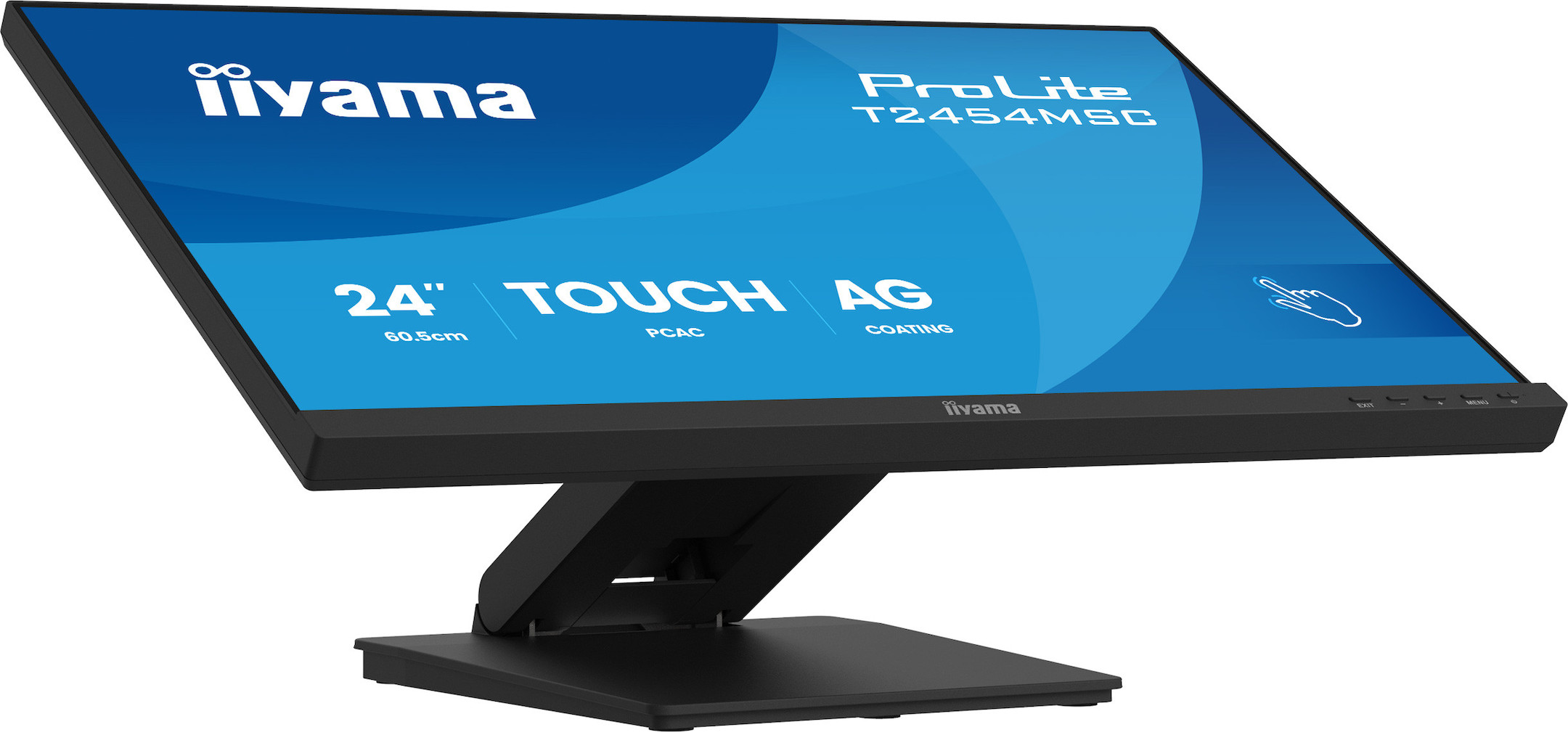 iiyama-ProLite-T2454MSC-B3AG-24-InCell-PCAP-10-punts-touchscreen-met-IPS-paneeltechnologie-antireflectiecoating-en-een-flexibele-standaard