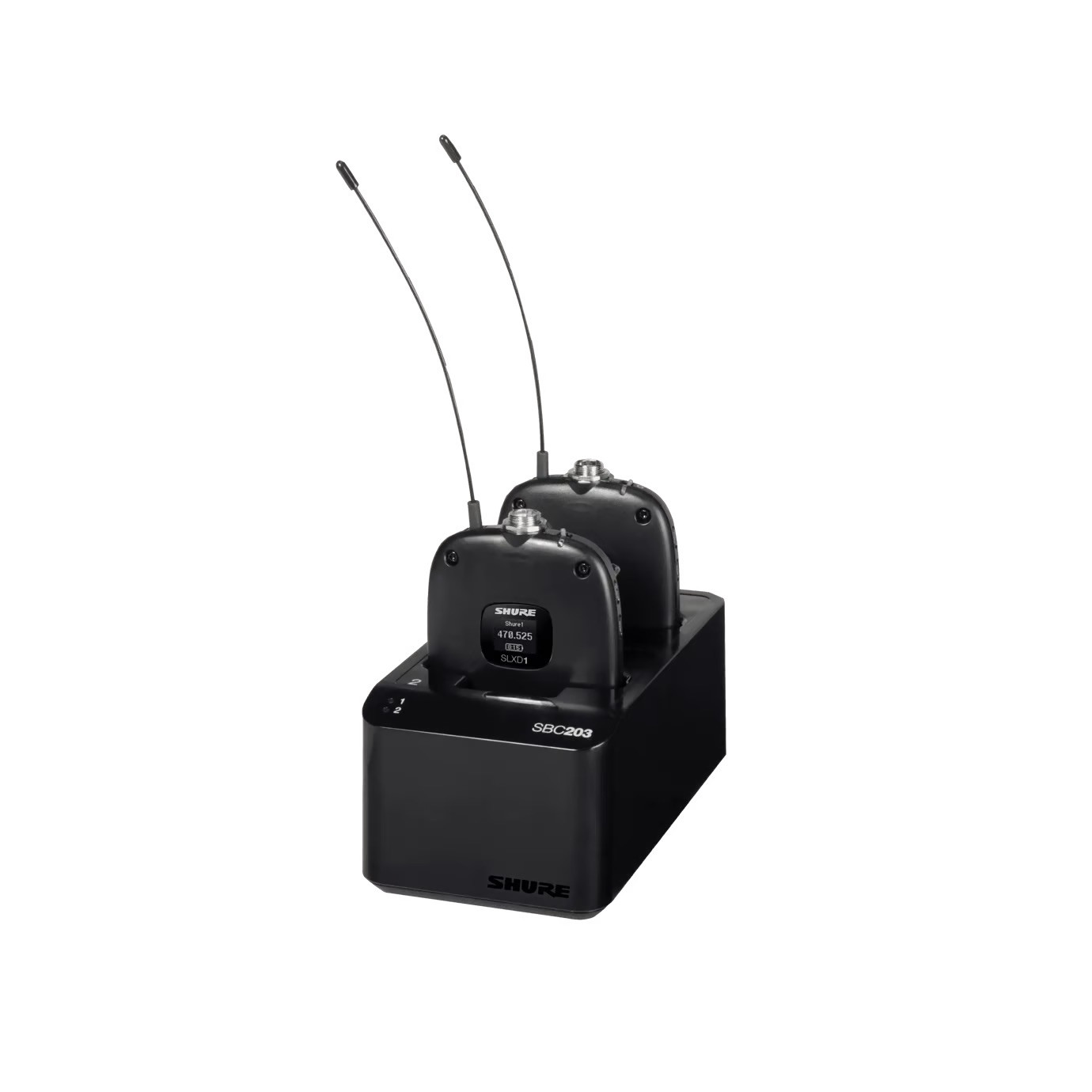 Shure-SBC203-2-fach-Ladestation-fur-SB903-Lithium-Ionen-Akkus-Demoware