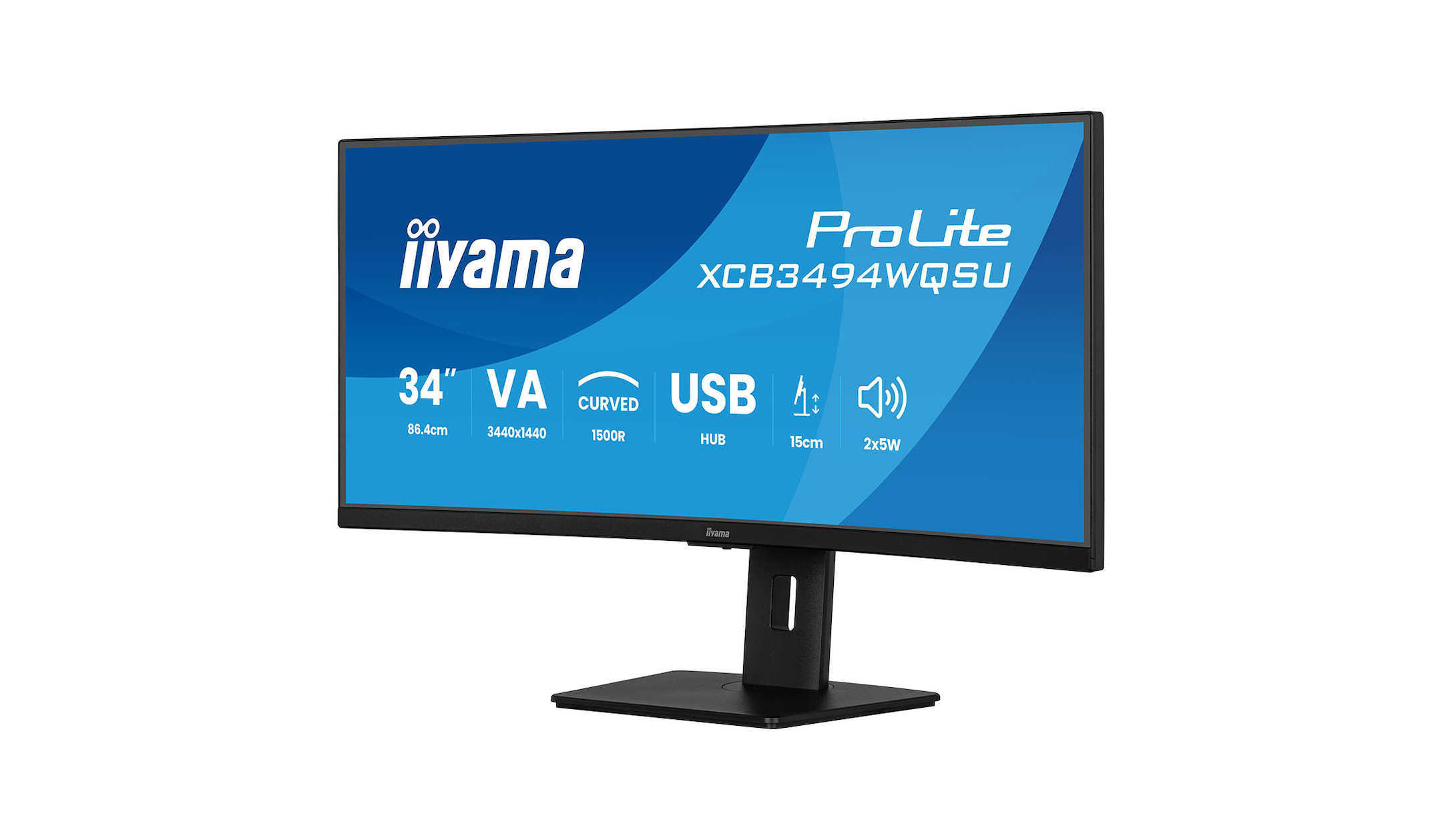 iiyama-ProLite-XCB3494WQSU-B1-34-inch-gebogen-monitor-met-in-hoogte-verstelbare-standaard