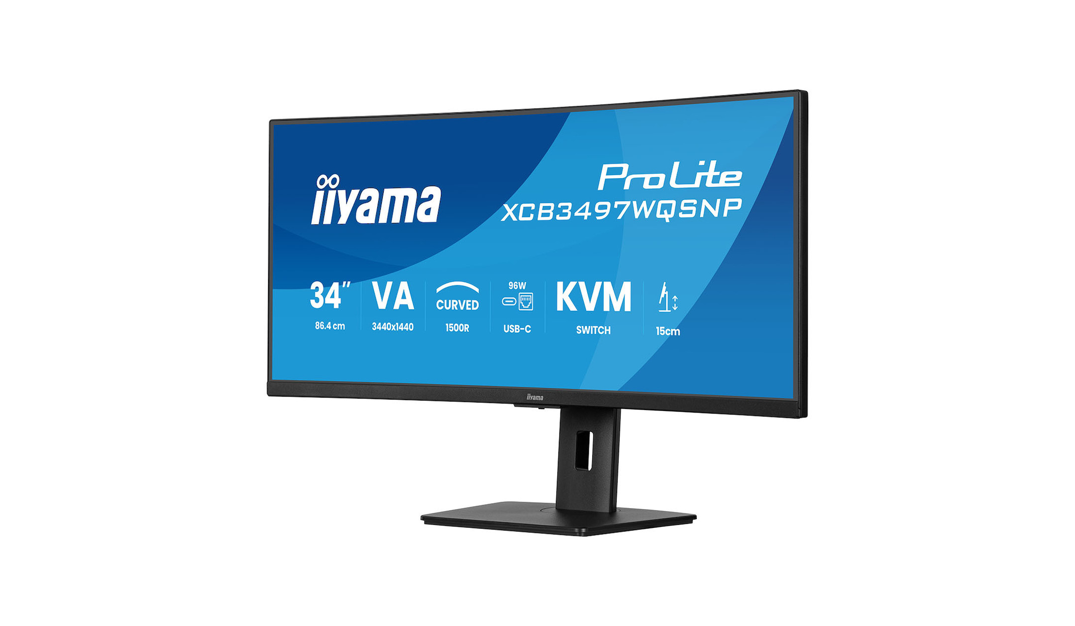 iiyama-ProLite-XCB3497WQSNP-B1-34-inch-gebogen-monitor-met-UWQHD-resolutie-USB-C-dock-en-in-hoogte-verstelbare-standaard
