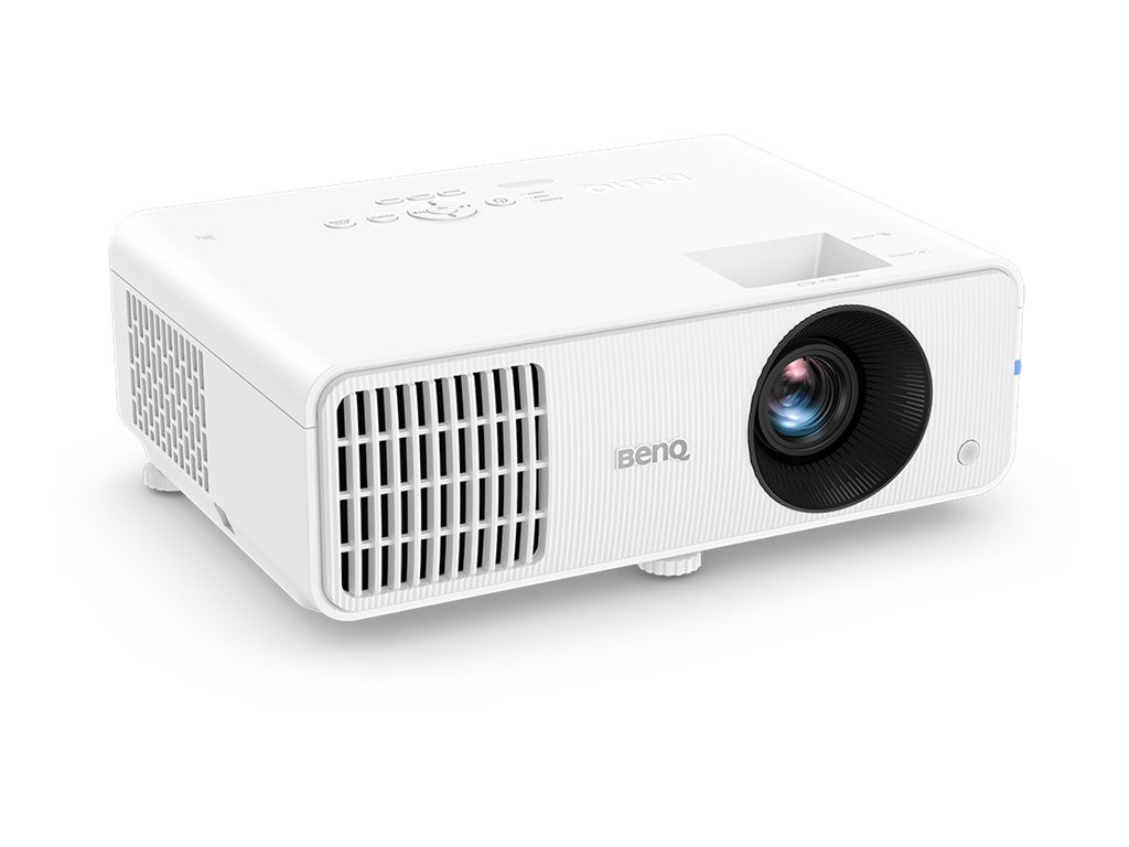 BenQ-LW650-Business-Beamer-mit-4000-Lumen-energiesparender-Laser-Technologie-und-kabelloser-Projektion-Demoware-Platin