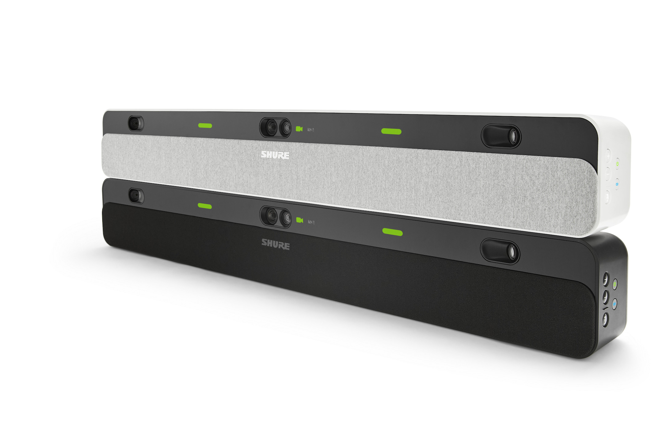 SHURE-IntelliMix-Bar-Pro-Kit-All-in-One-Videobar-mit-Touchpanel-fur-grosse-Raume-in-weiss