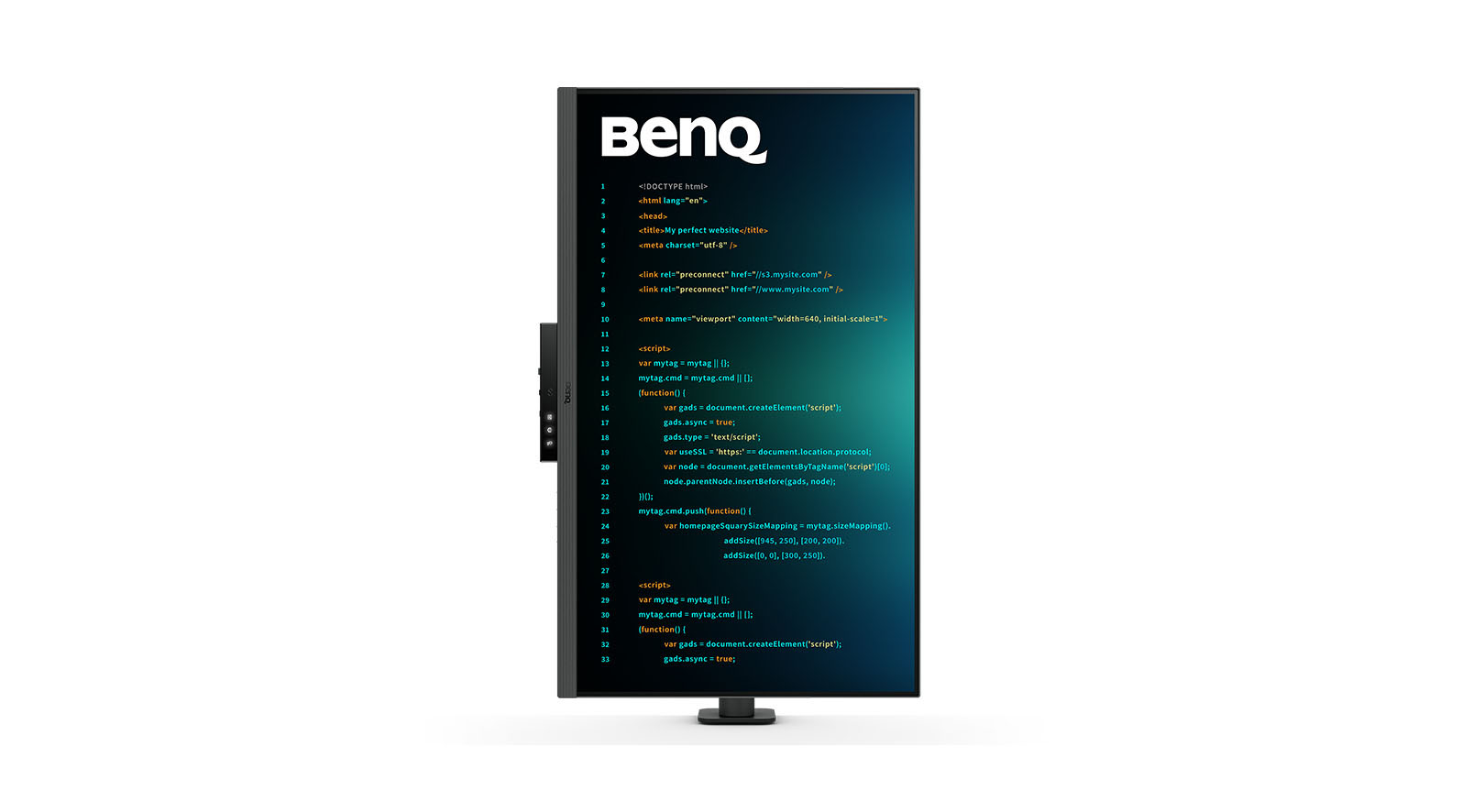 BenQ-RD280UA-28-Programmiermonitor-mit-MoonHalo-und-flexiblem-Monitorarm