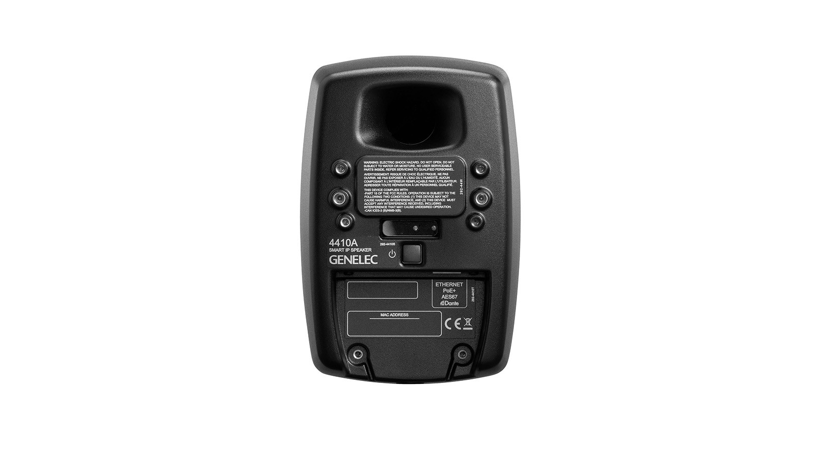 GENELEC-4410A-Slimme-IP-installatieluidspreker-zwart